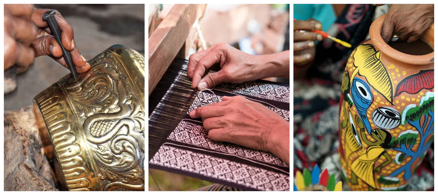 E-Handicrafts Set of Seven Pooja Item : Home & Kitchen