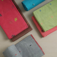 itokri godavari jamdani fabrics. Jamdani pure handloom cotton fabric from Andhra Pradesh. The base fabric for Jamdani is unbleached cotton yarn and the design is woven using bleached cotton yarns so that a light-and-dark effect is created.