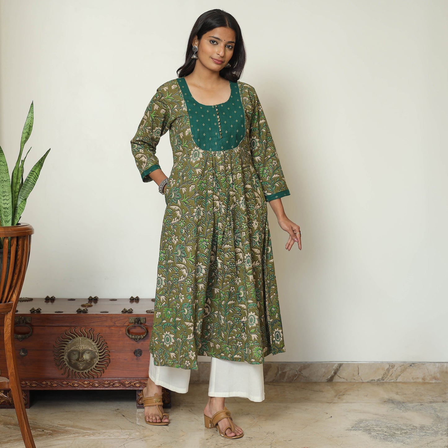 kalamkari printed kurta