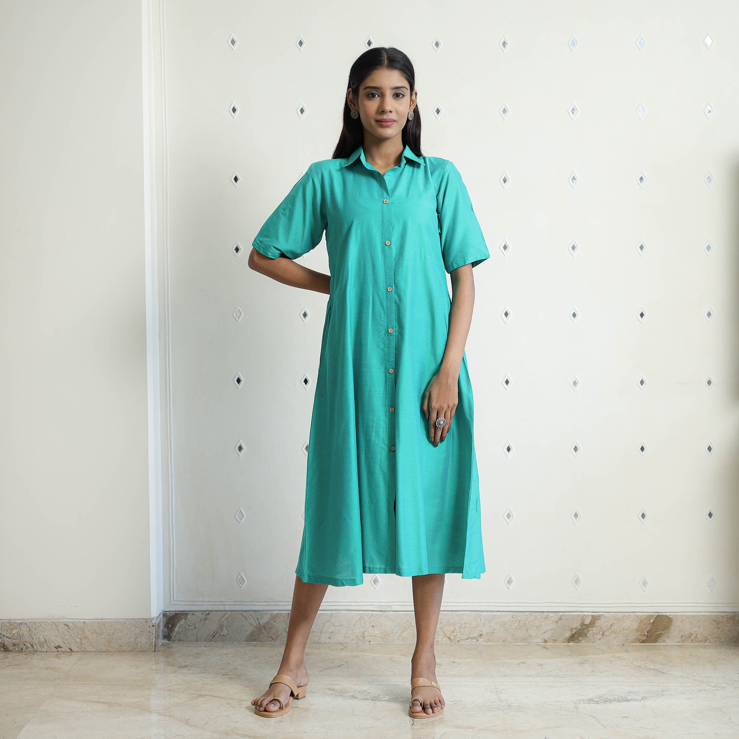 Buy Ethnic Plain Dresses for Women Online at iTokri.Com