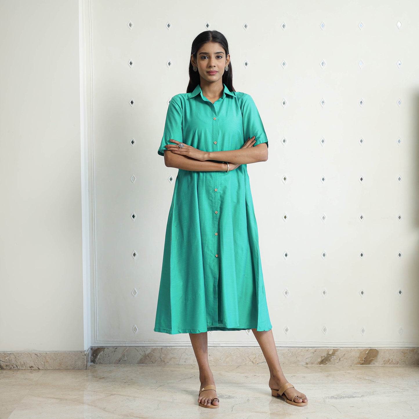 Buy Ethnic Plain Dresses for Women Online at iTokri.Com