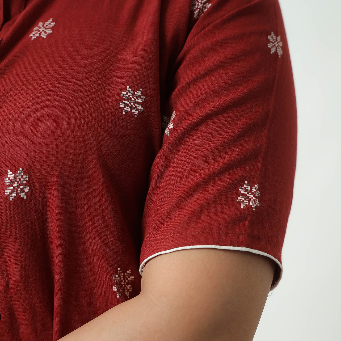 jacquard kurta