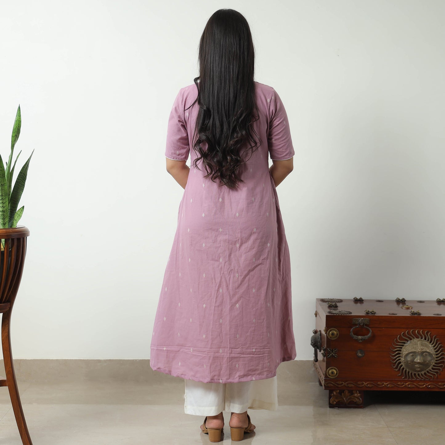 jacquard kurta