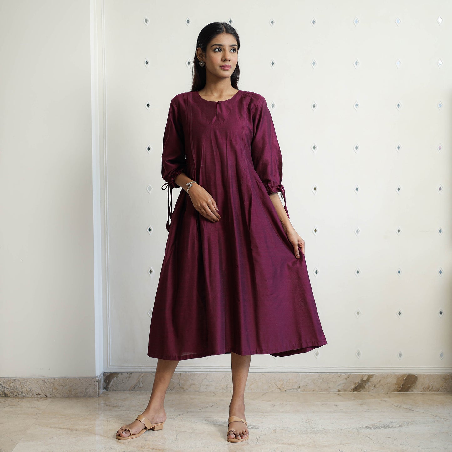 Buy Ethnic Plain Dresses for Women Online at iTokri.Com