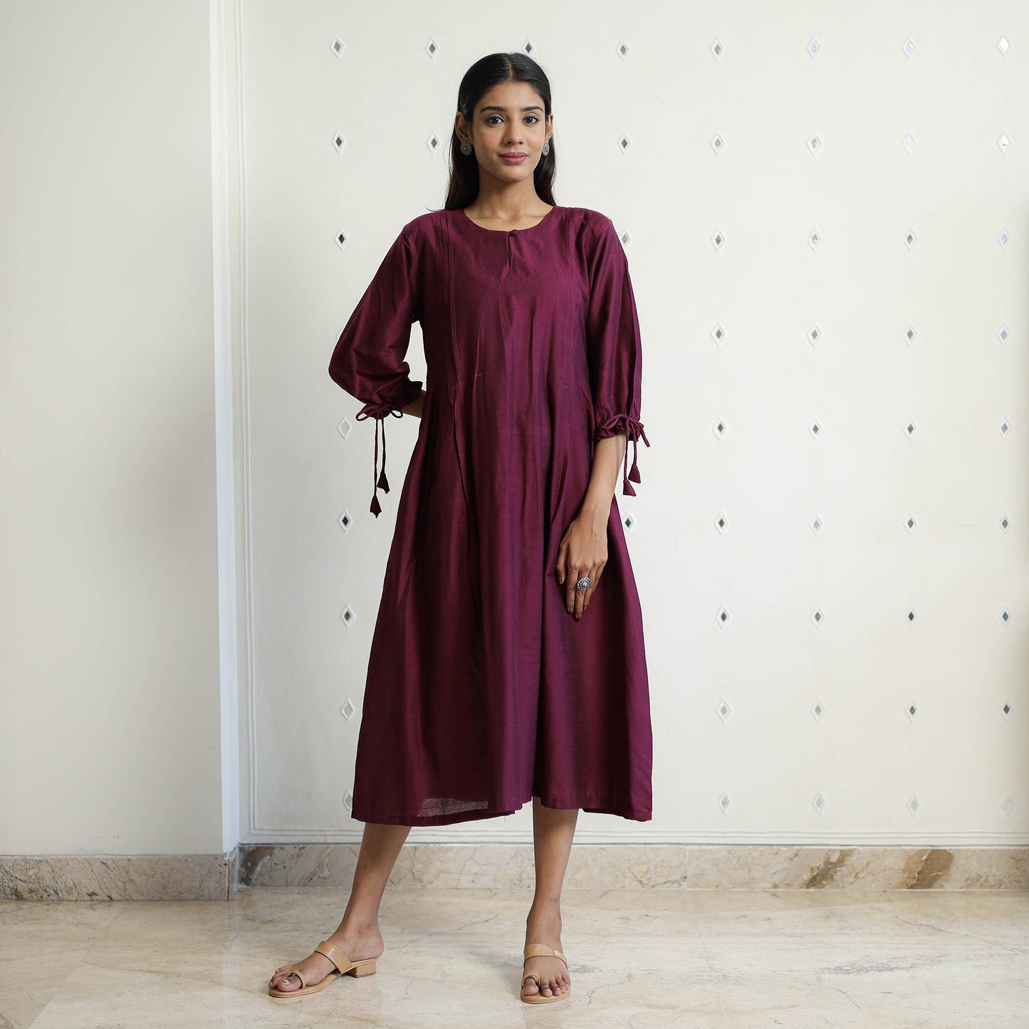 Buy Ethnic Plain Dresses for Women Online at iTokri.Com