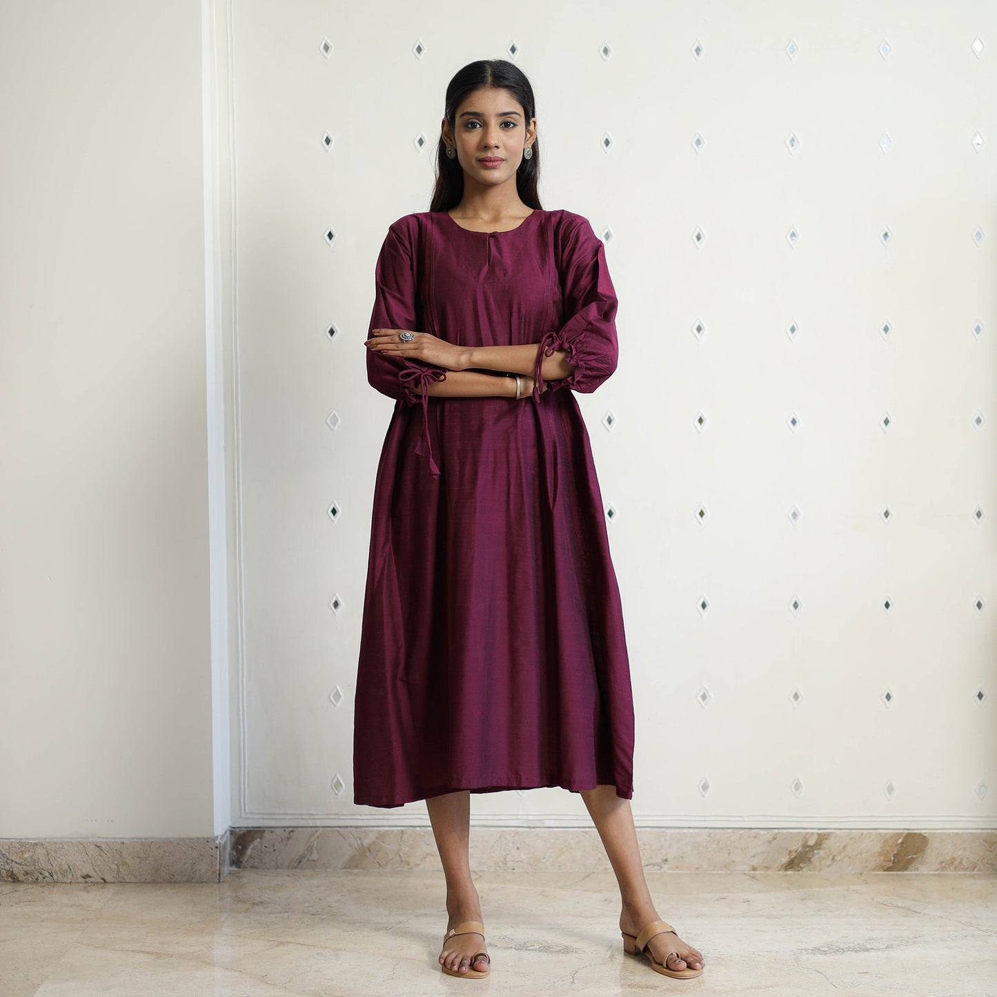 Buy Ethnic Plain Dresses for Women Online at iTokri.Com