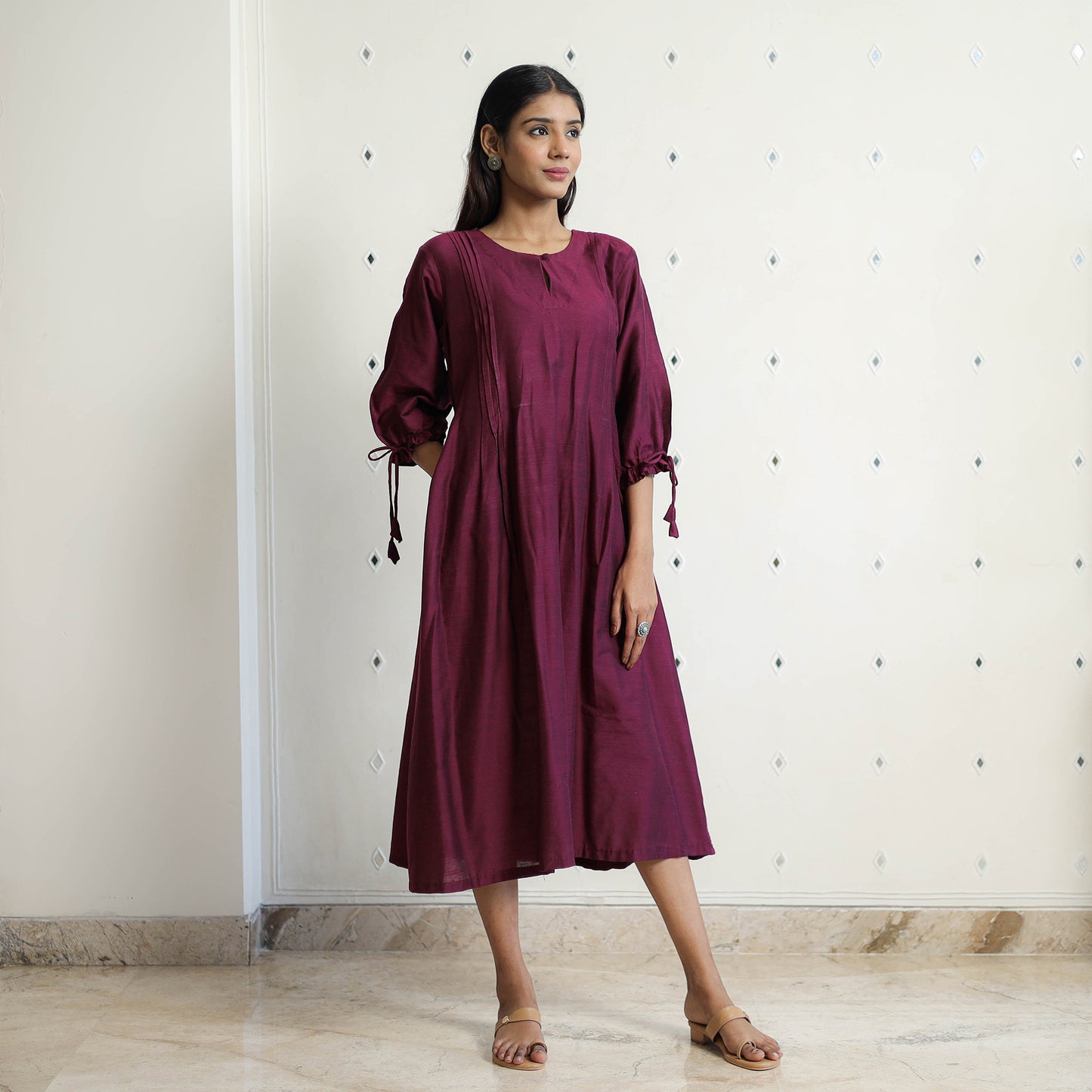 Buy Ethnic Plain Dresses for Women Online at iTokri.Com