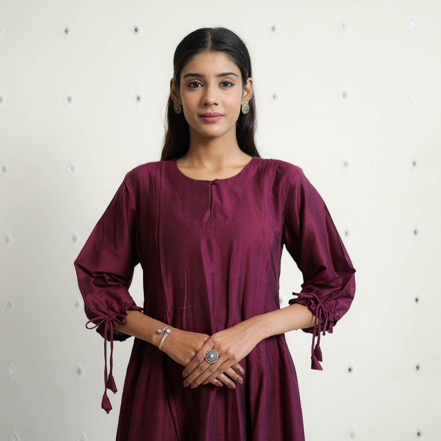 Buy Ethnic Plain Dresses for Women Online at iTokri.Com