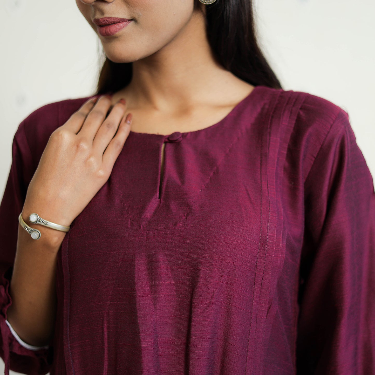 Buy Ethnic Plain Dresses for Women Online at iTokri.Com