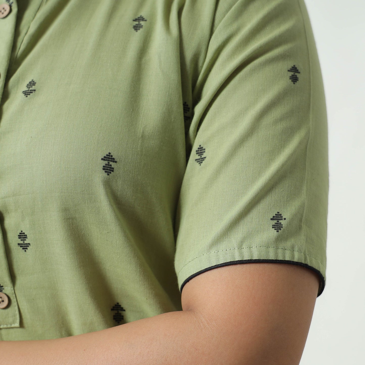 jacquard kurta