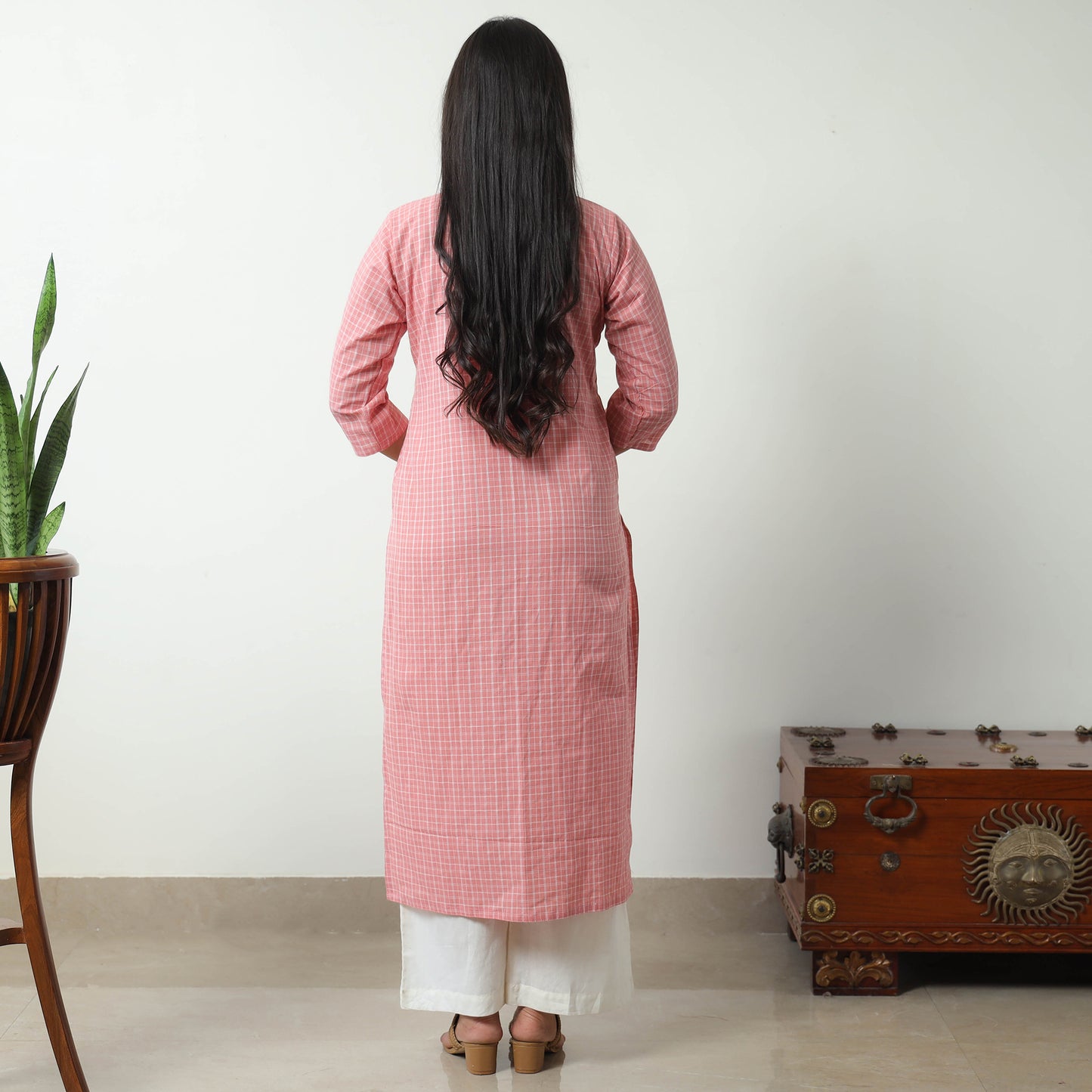 jacquard kurta