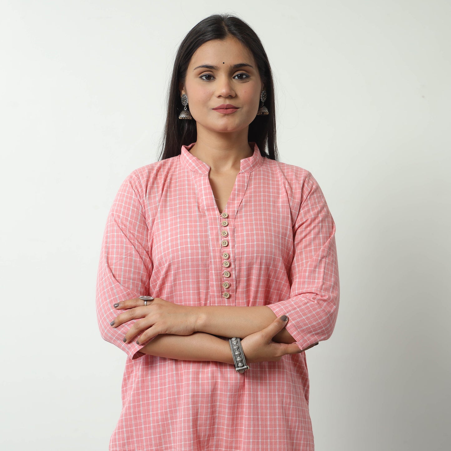 jacquard kurta