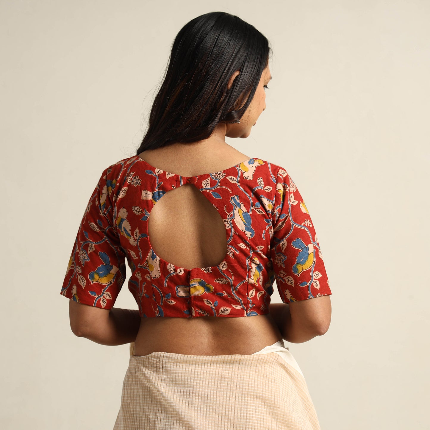Kalamkari Stitched Blouse