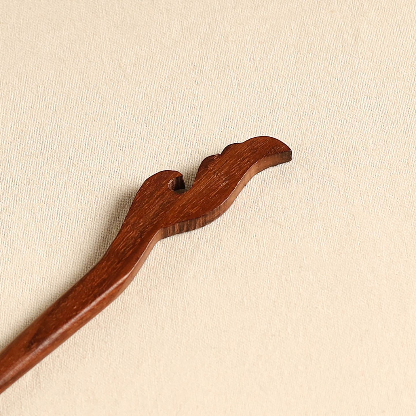 Hand Carved Sheesham Wood Juda Stick 12