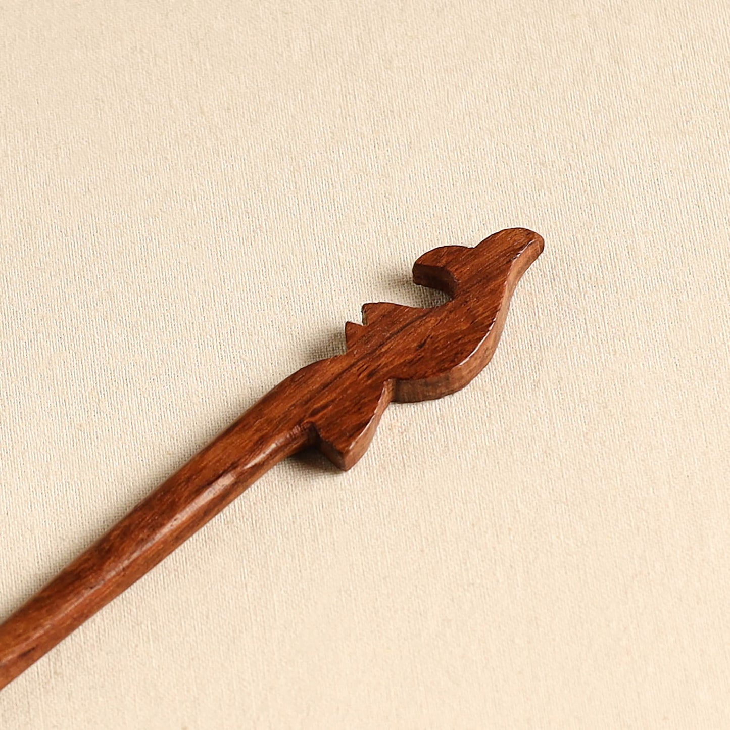 Hand Carved Sheesham Wood Juda Stick 16
