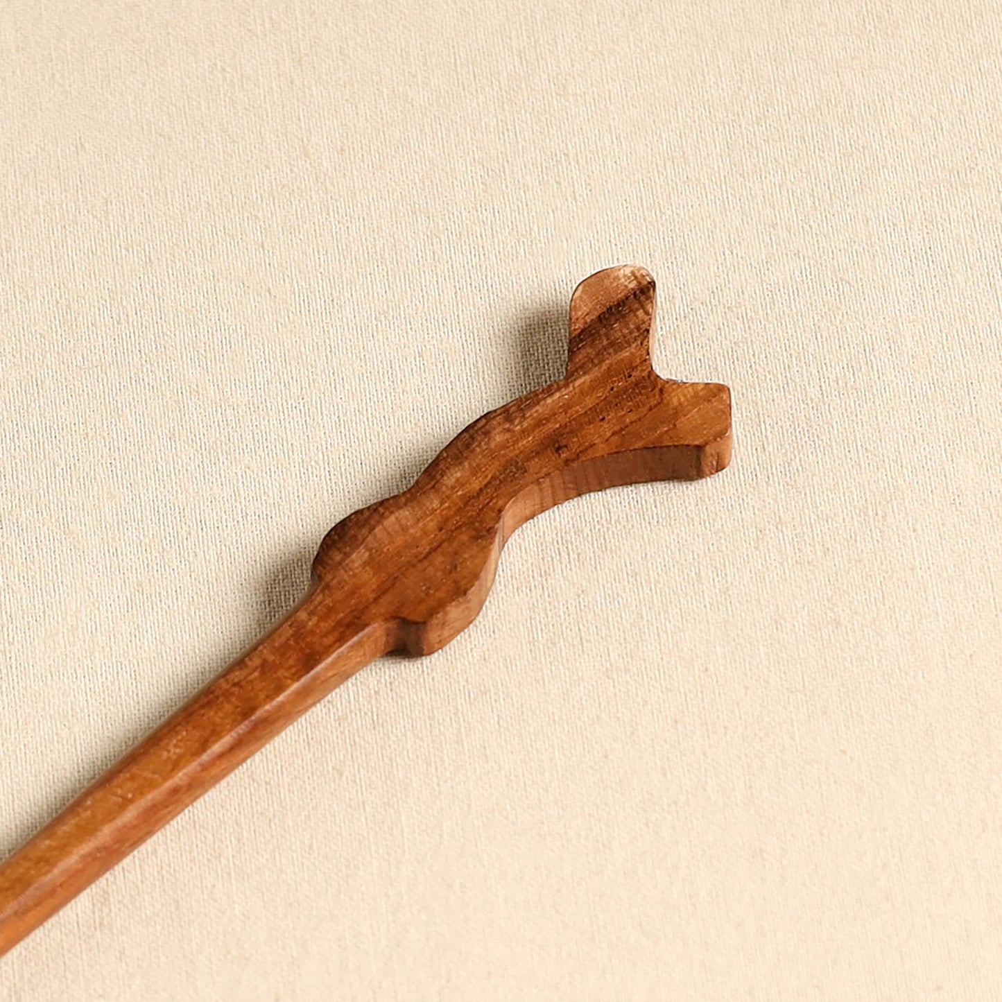 Hand Carved Sheesham Wood Juda Stick 23