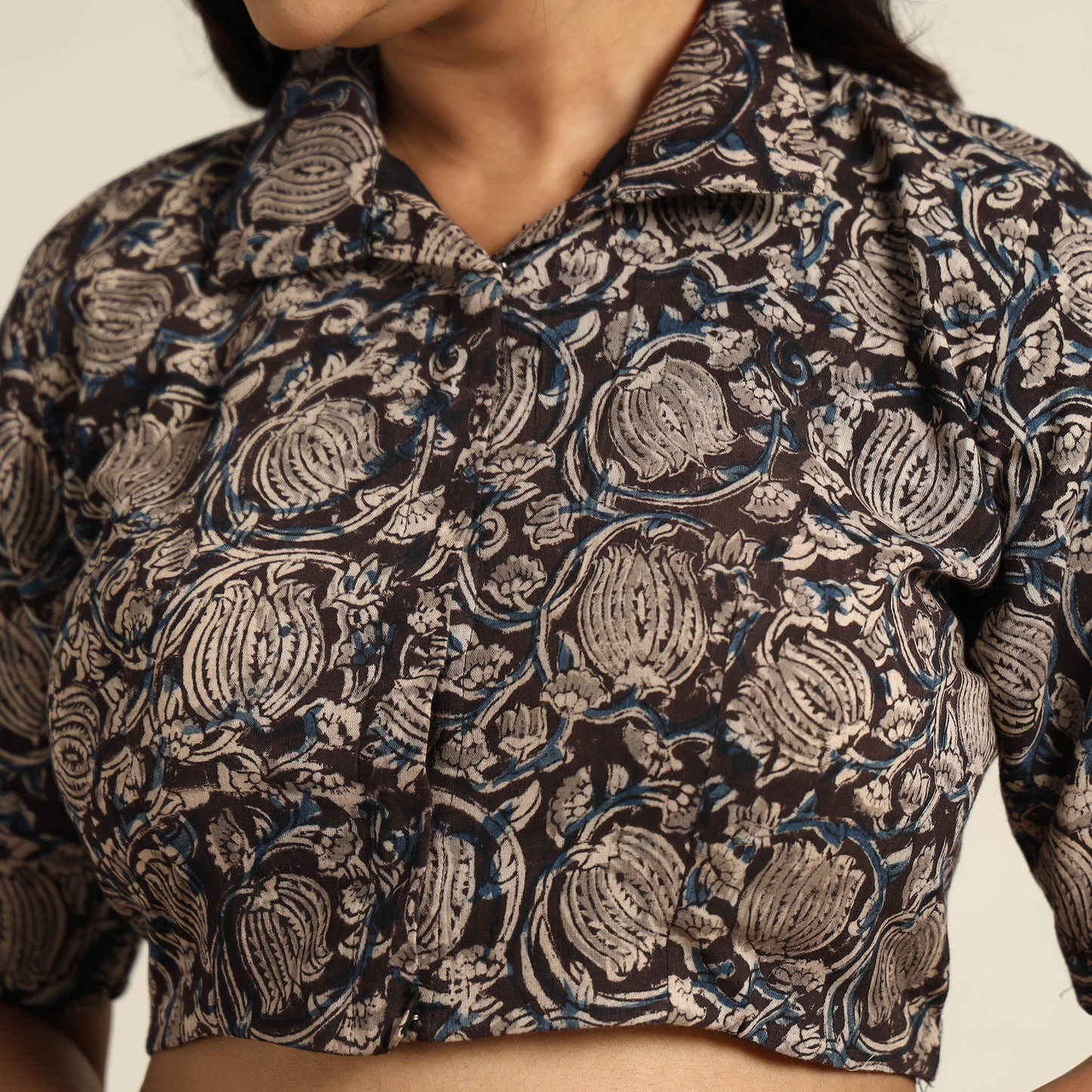 Kalamkari Stitched Blouse
