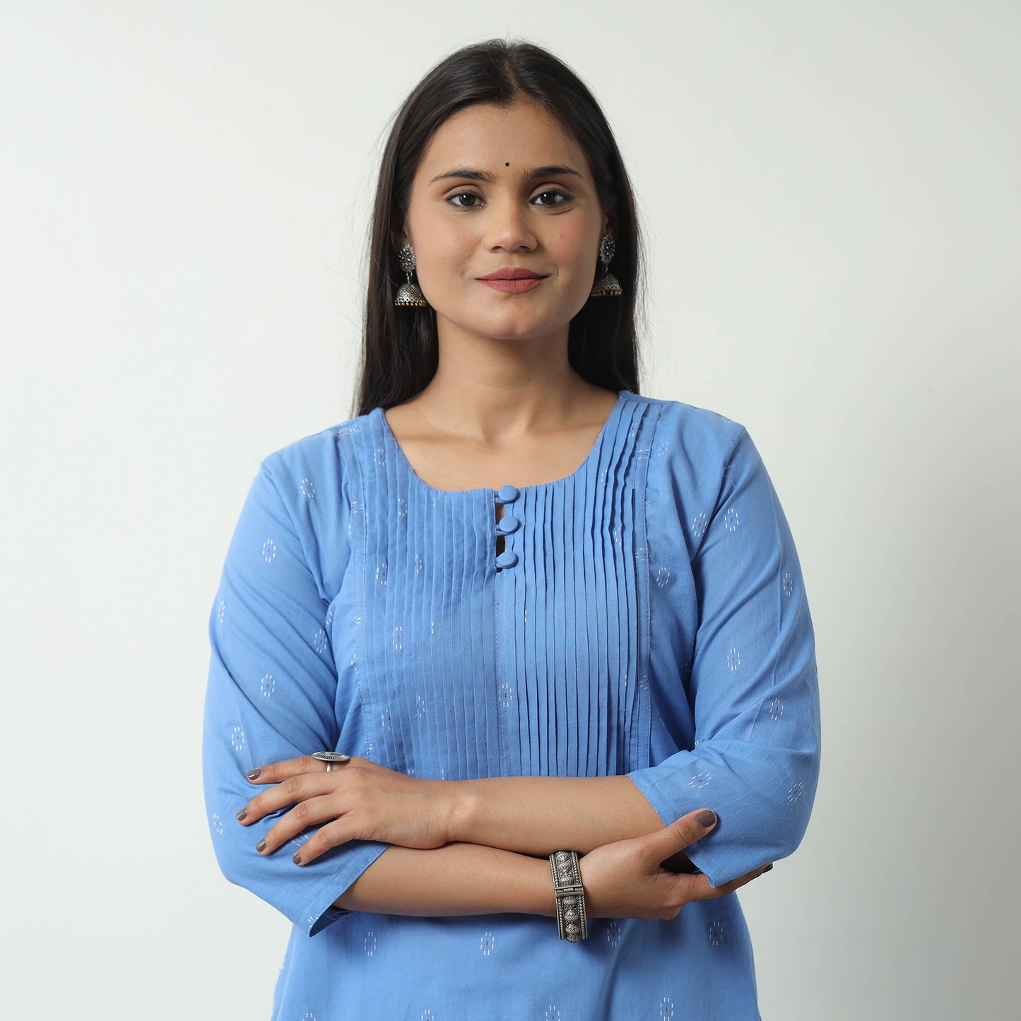 jacquard kurta