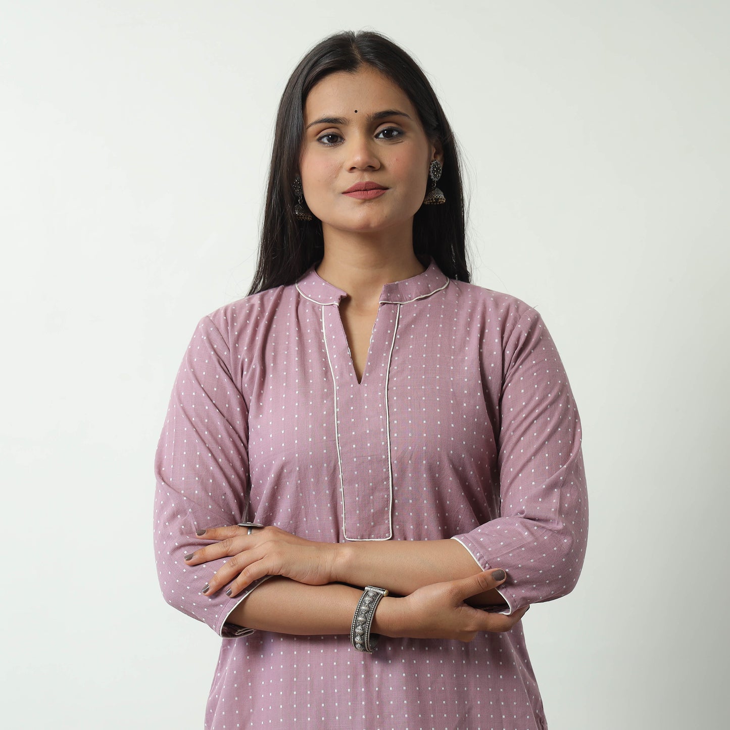 jacquard kurta