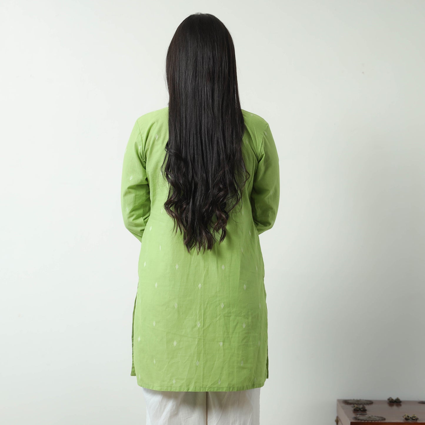 jacquard kurta