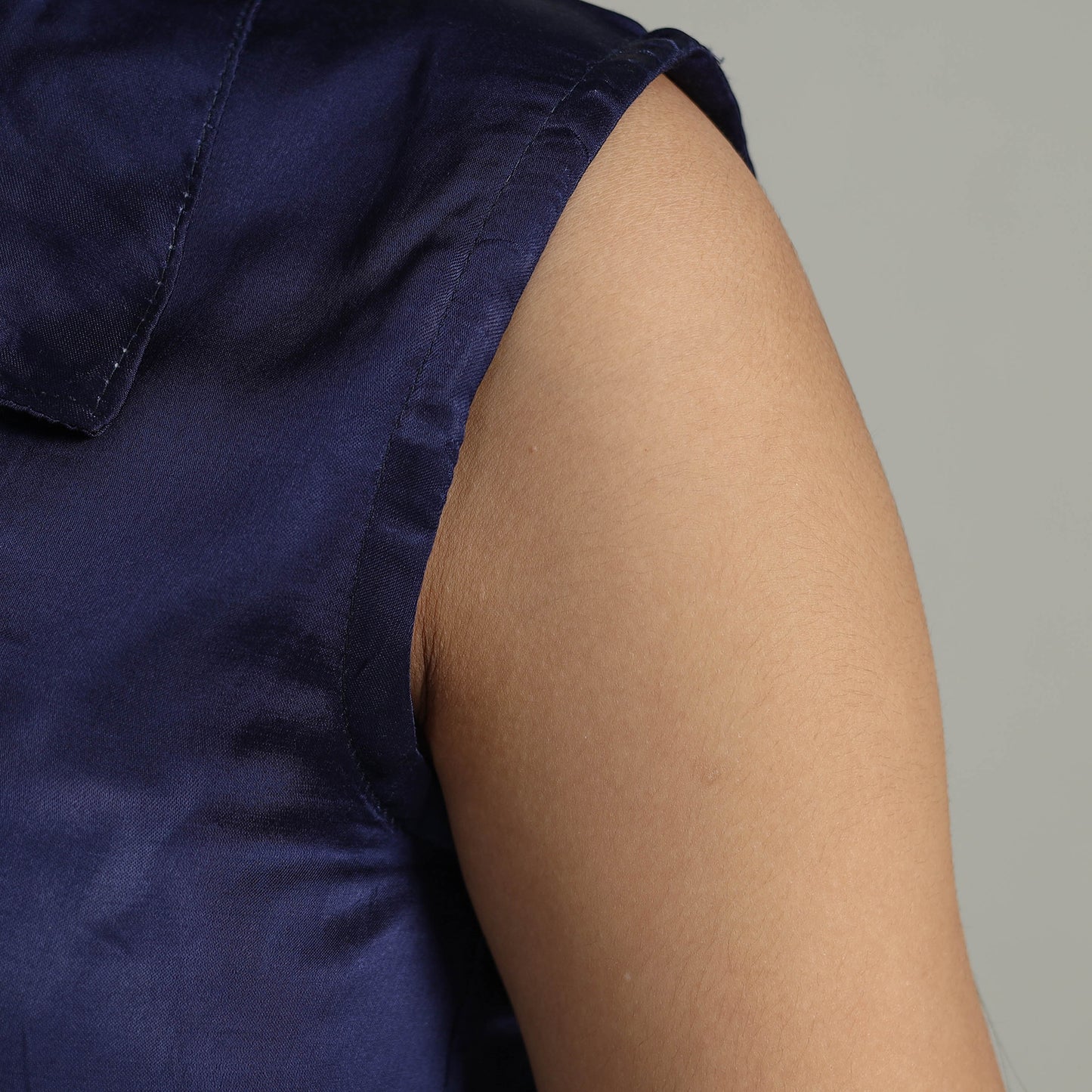 Buy Modal Silk Plain Stitched Blouse 05 Online at iTokri.com