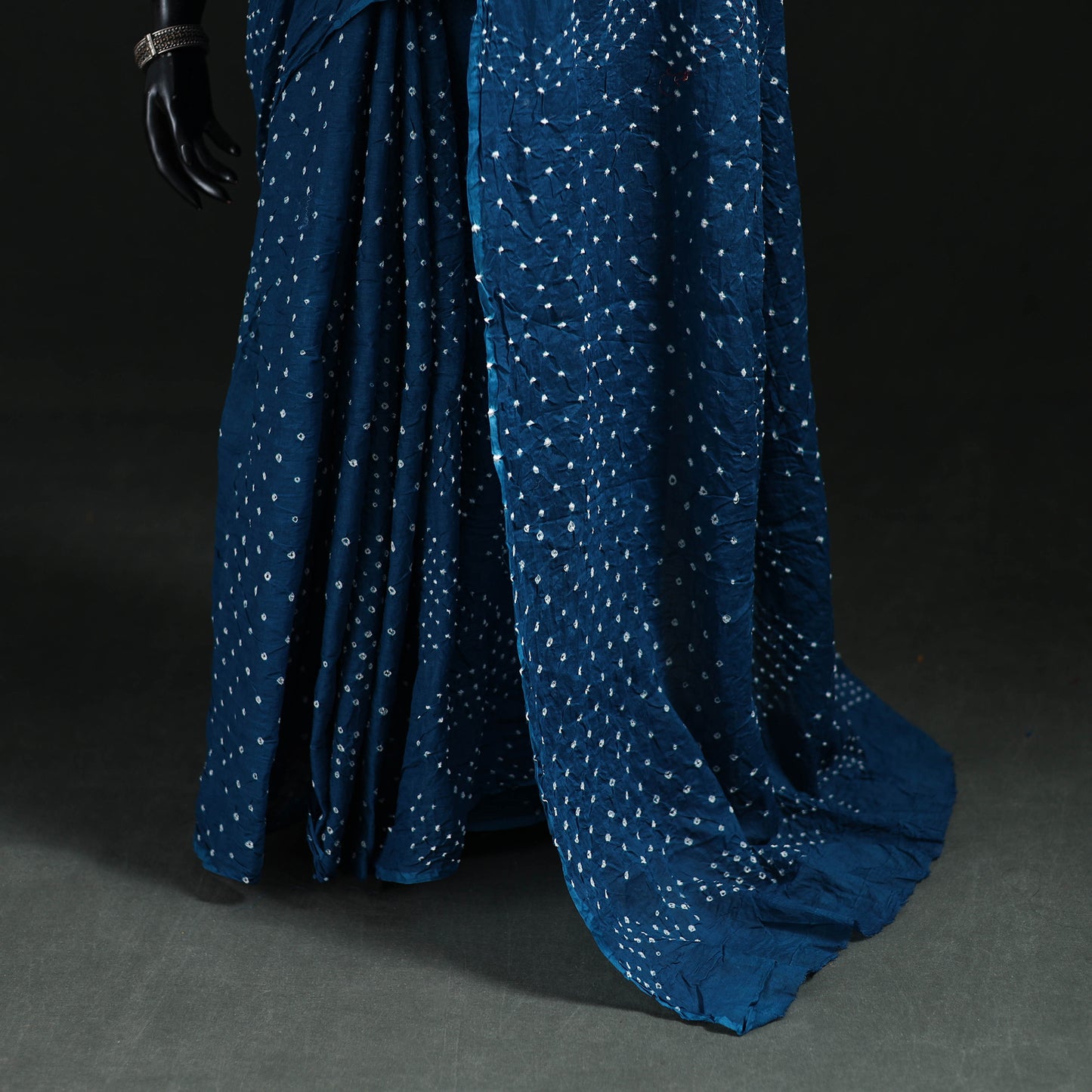 Kutch Bandhani Tie-Dye Cotton Saree 99