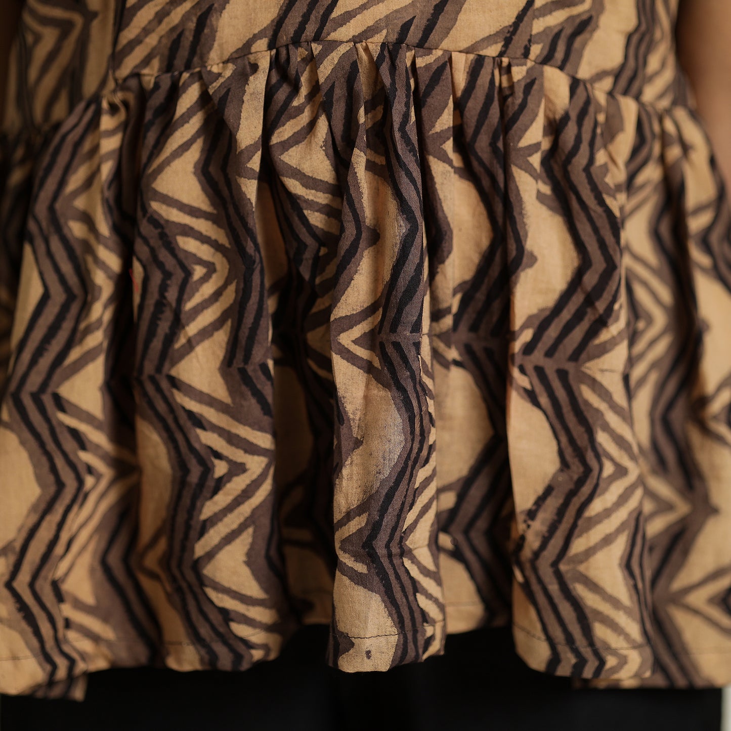 Ajrakh Crop Top