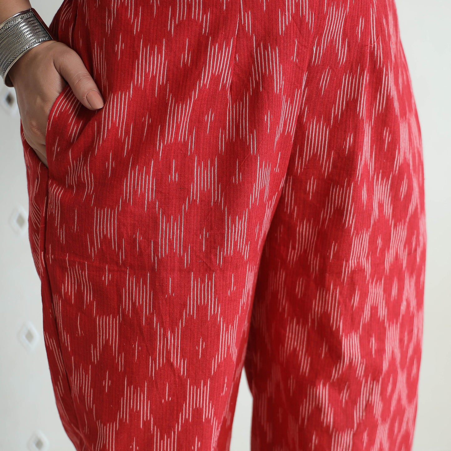 Buy Pochampally Ikat Cotton Co-Ord Set 06 Online at iTokri.com