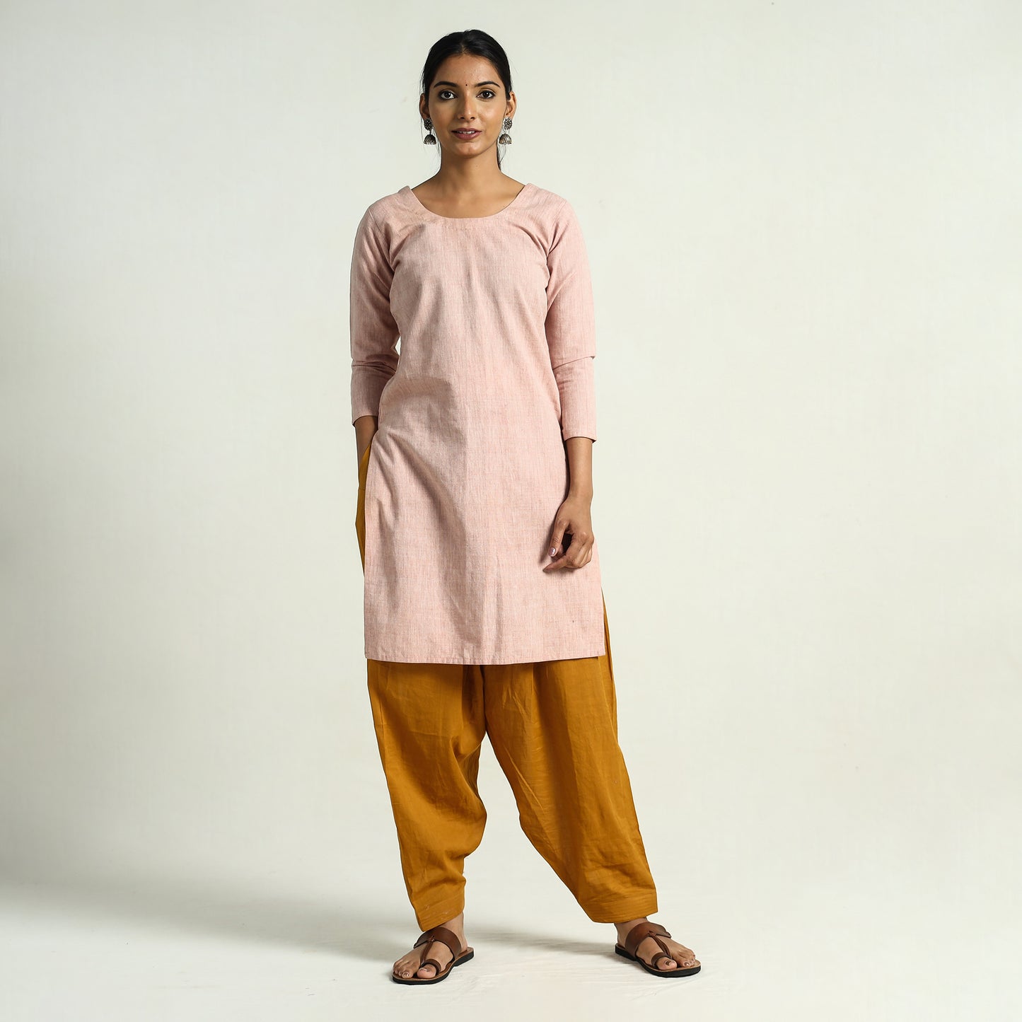 Buy Plain Cotton Women Salwar