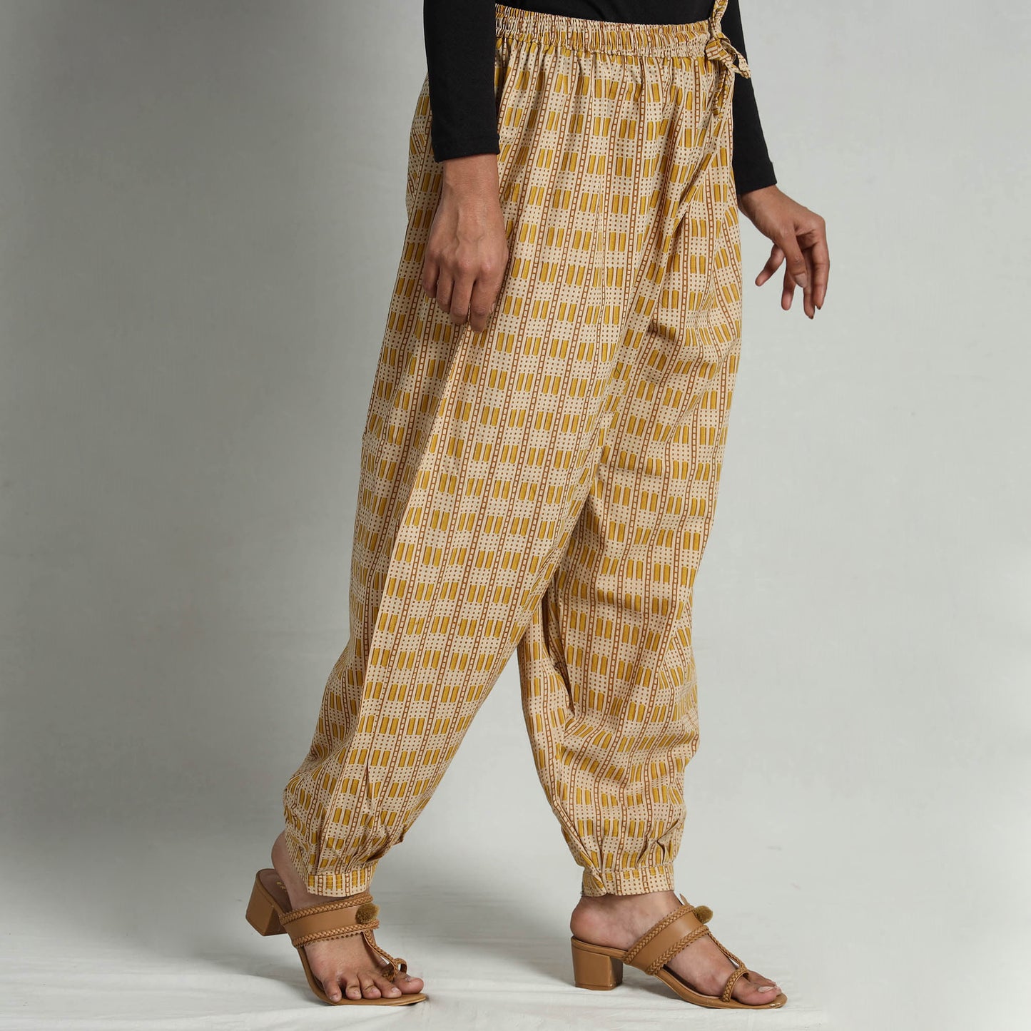 kalamkari afghani salwar