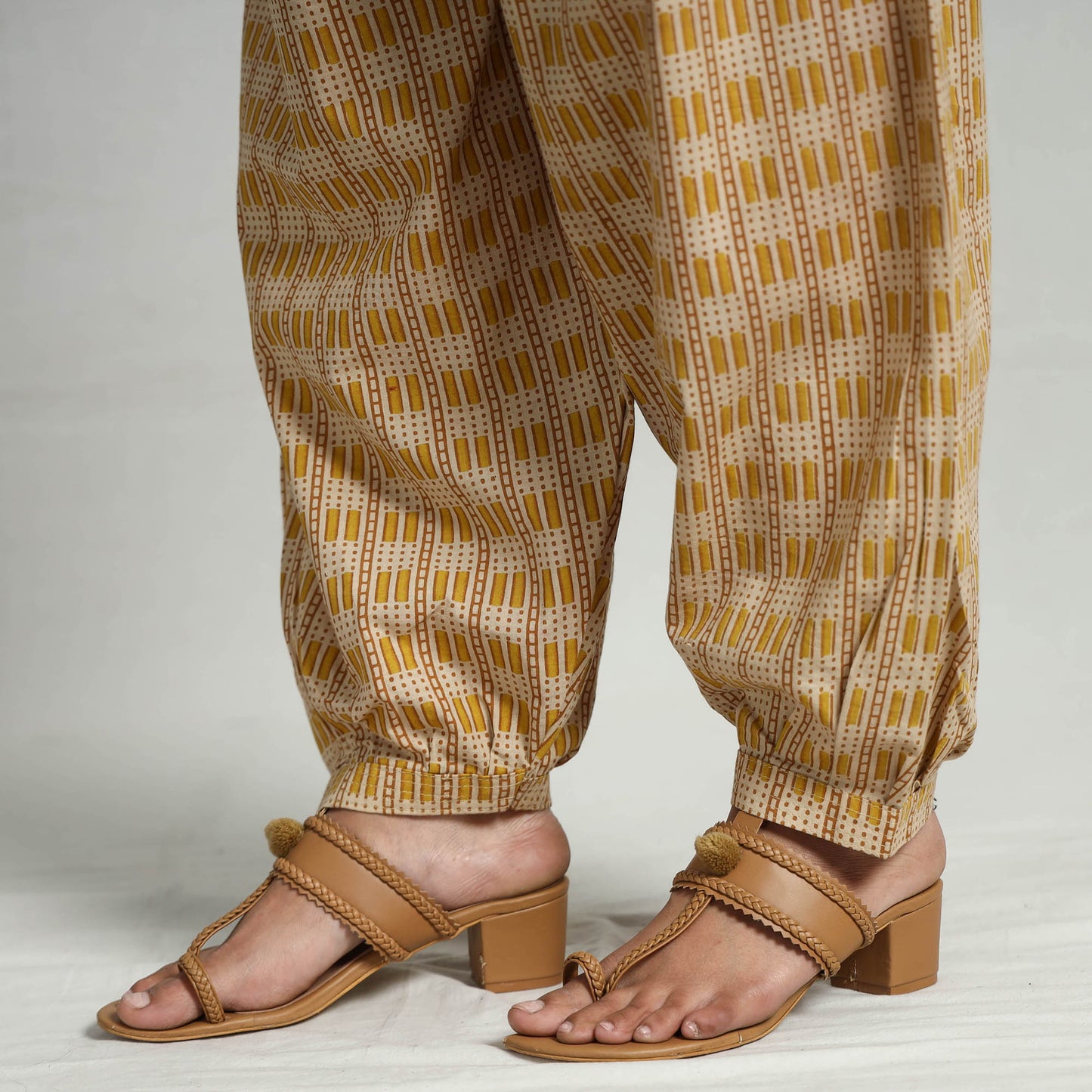 kalamkari afghani salwar
