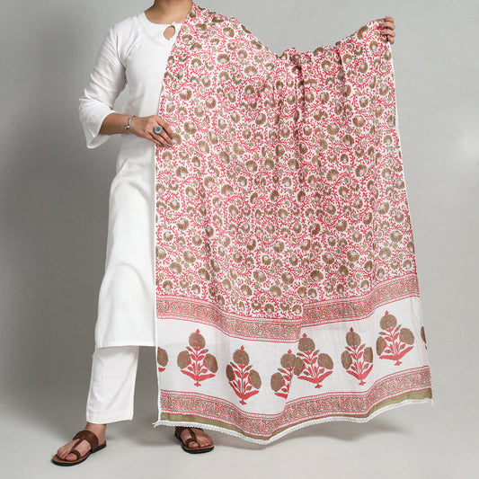 Jaipur Printed Cotton Dupatta 43