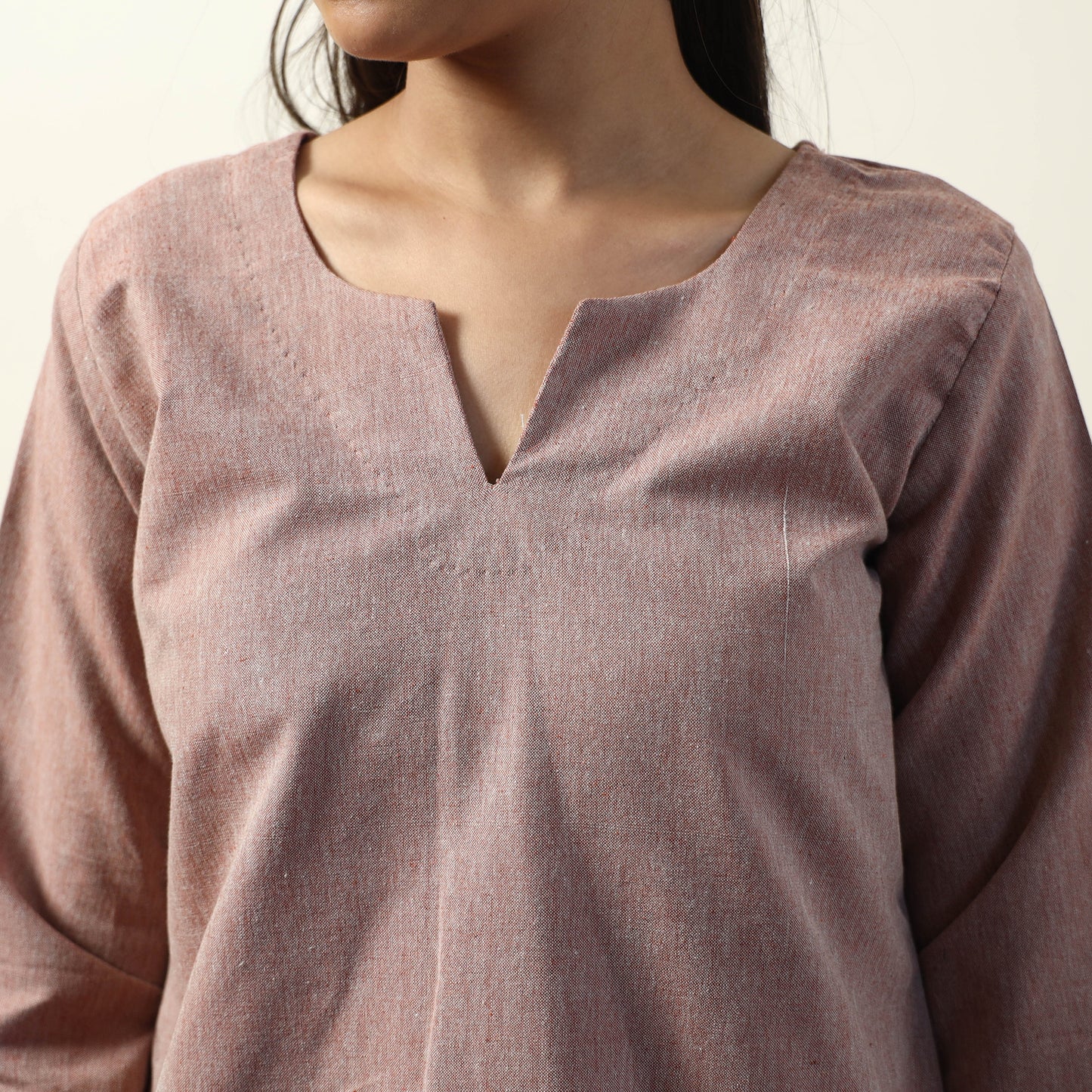 Cotton Straight Short Kurta