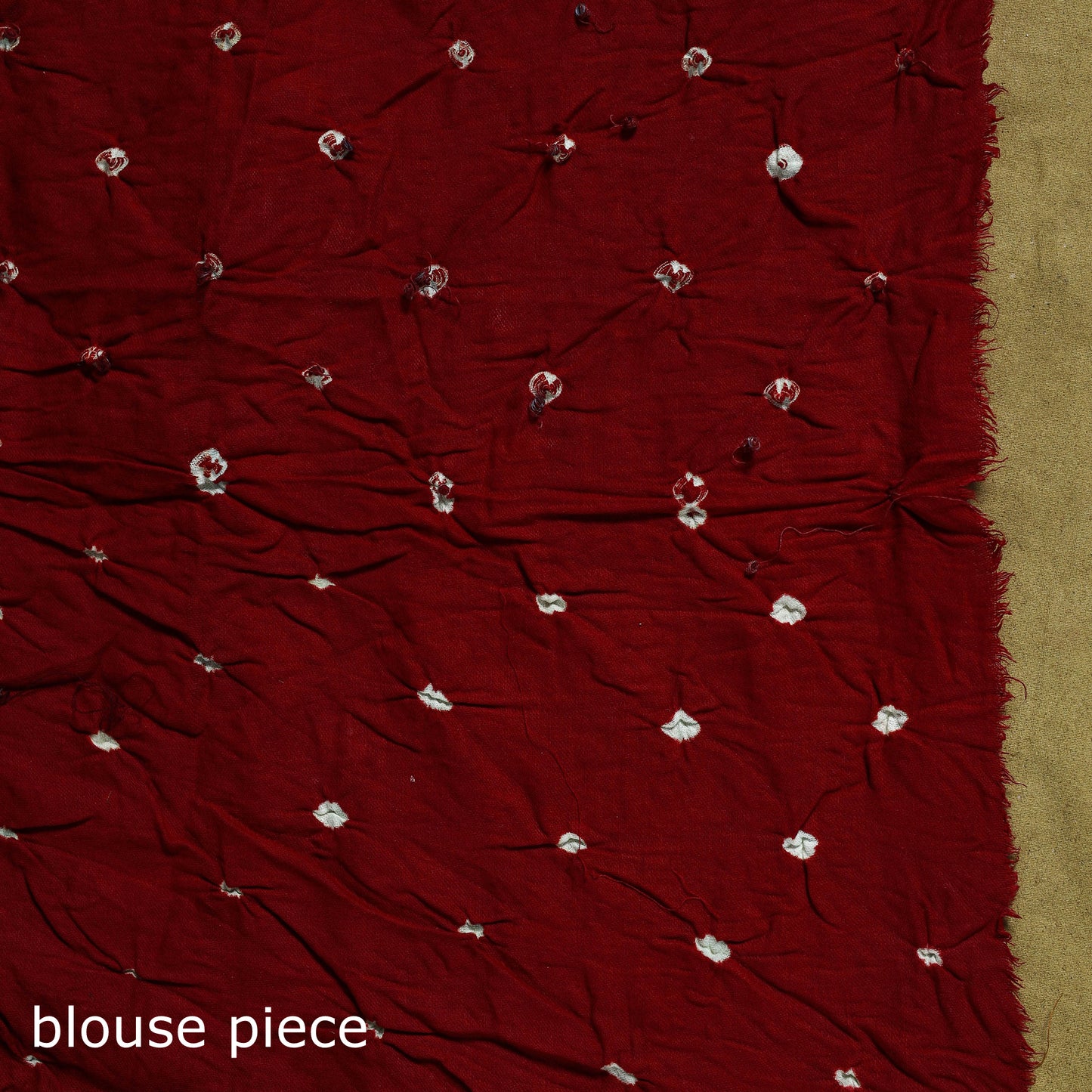 Kutch Tie-Dye Pure Cotton Bandhani Saree 13