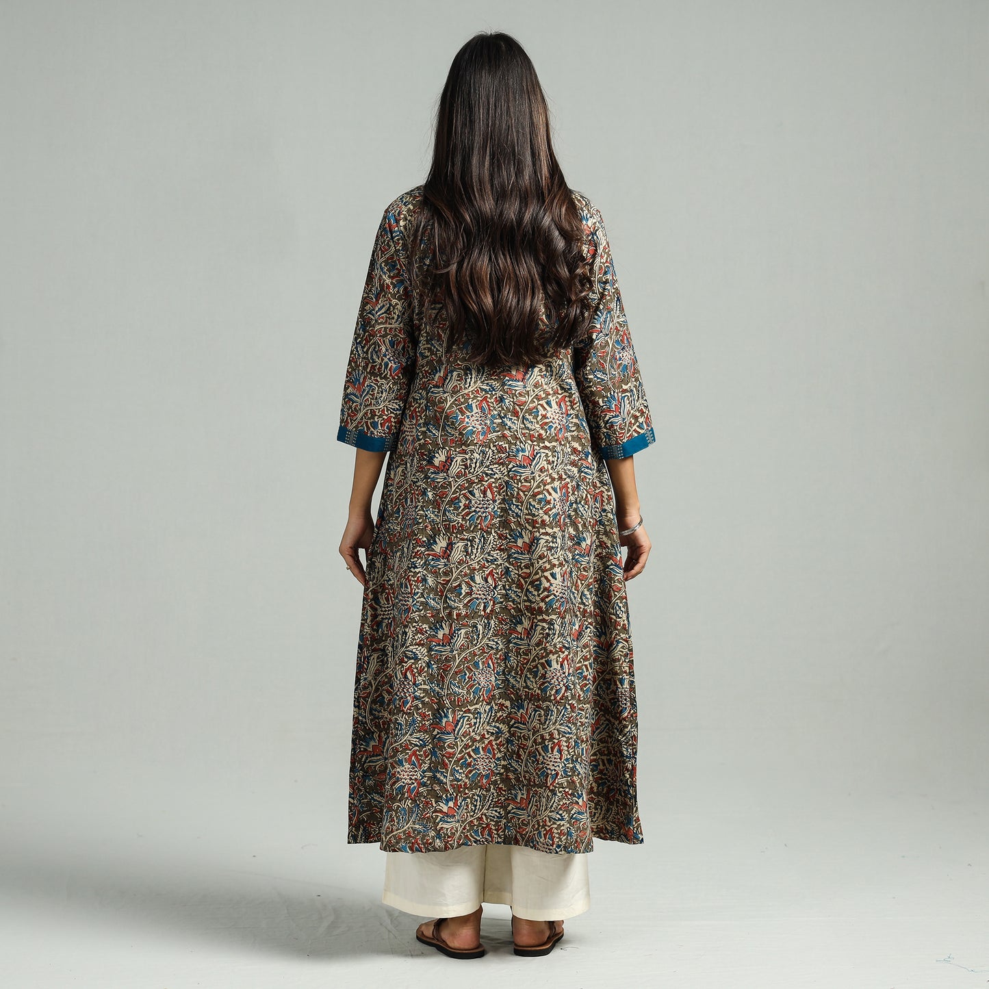 Kalamkari Hand Block Printed kurta