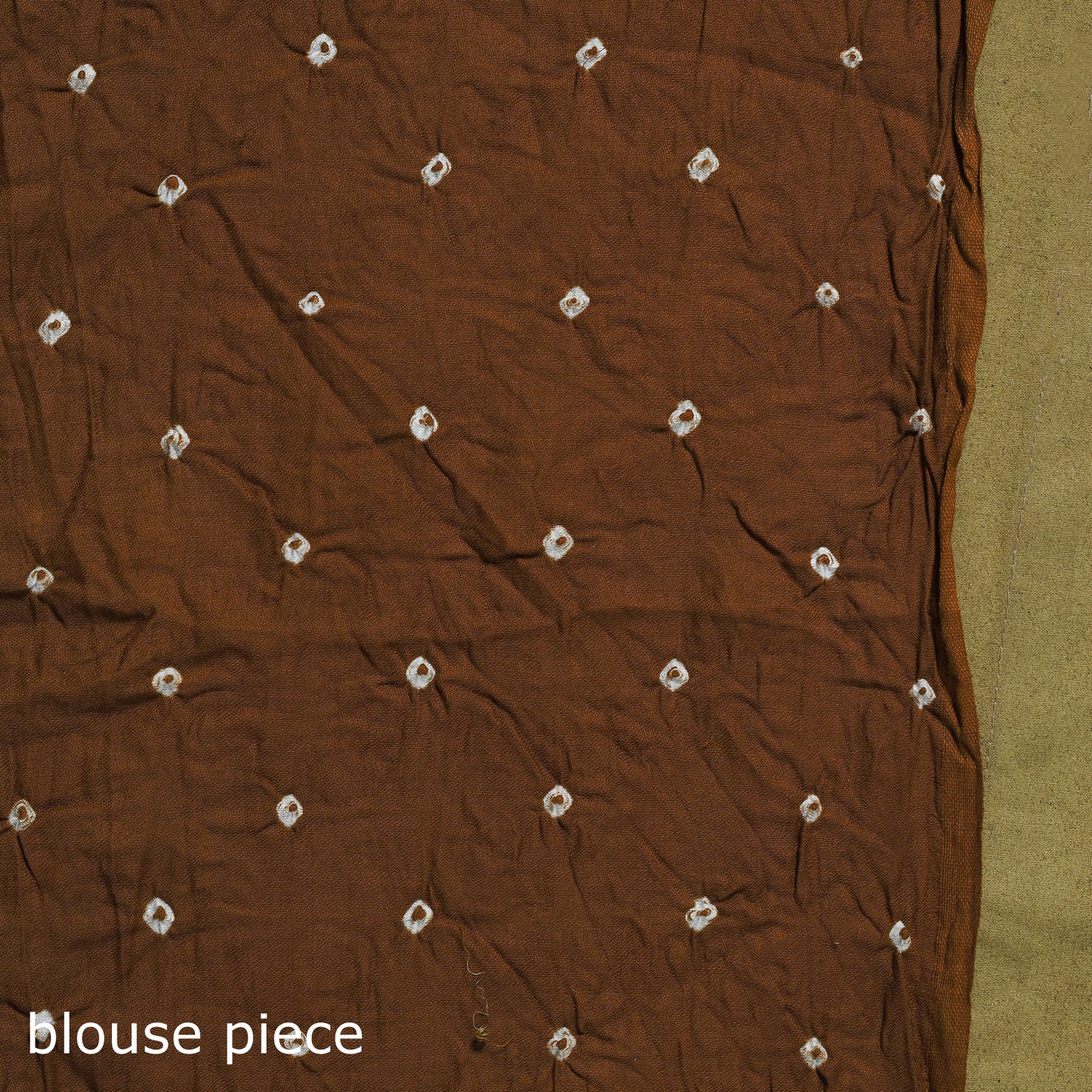 Kutch Tie-Dye Pure Cotton Bandhani Saree 05