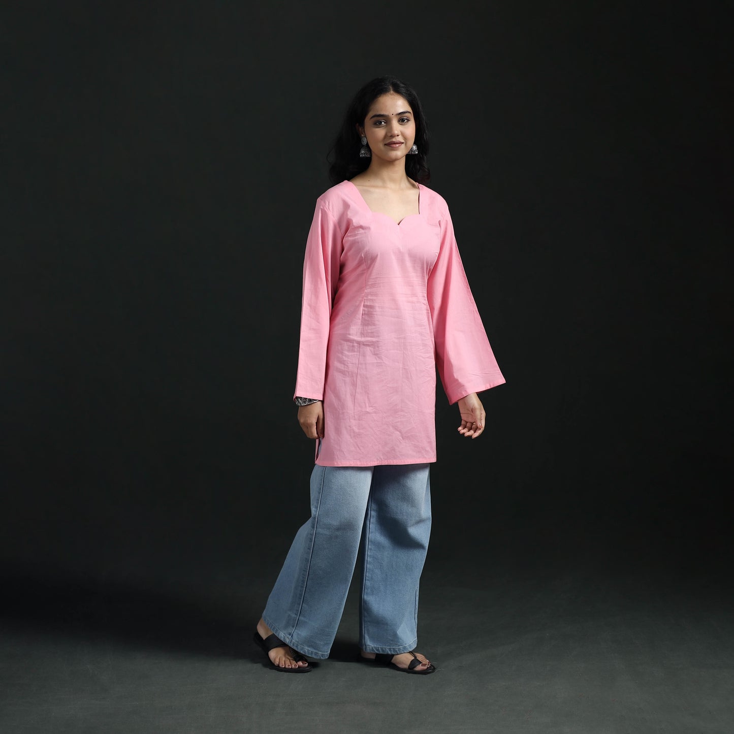 Plain Cotton Short Kurta for Women 23