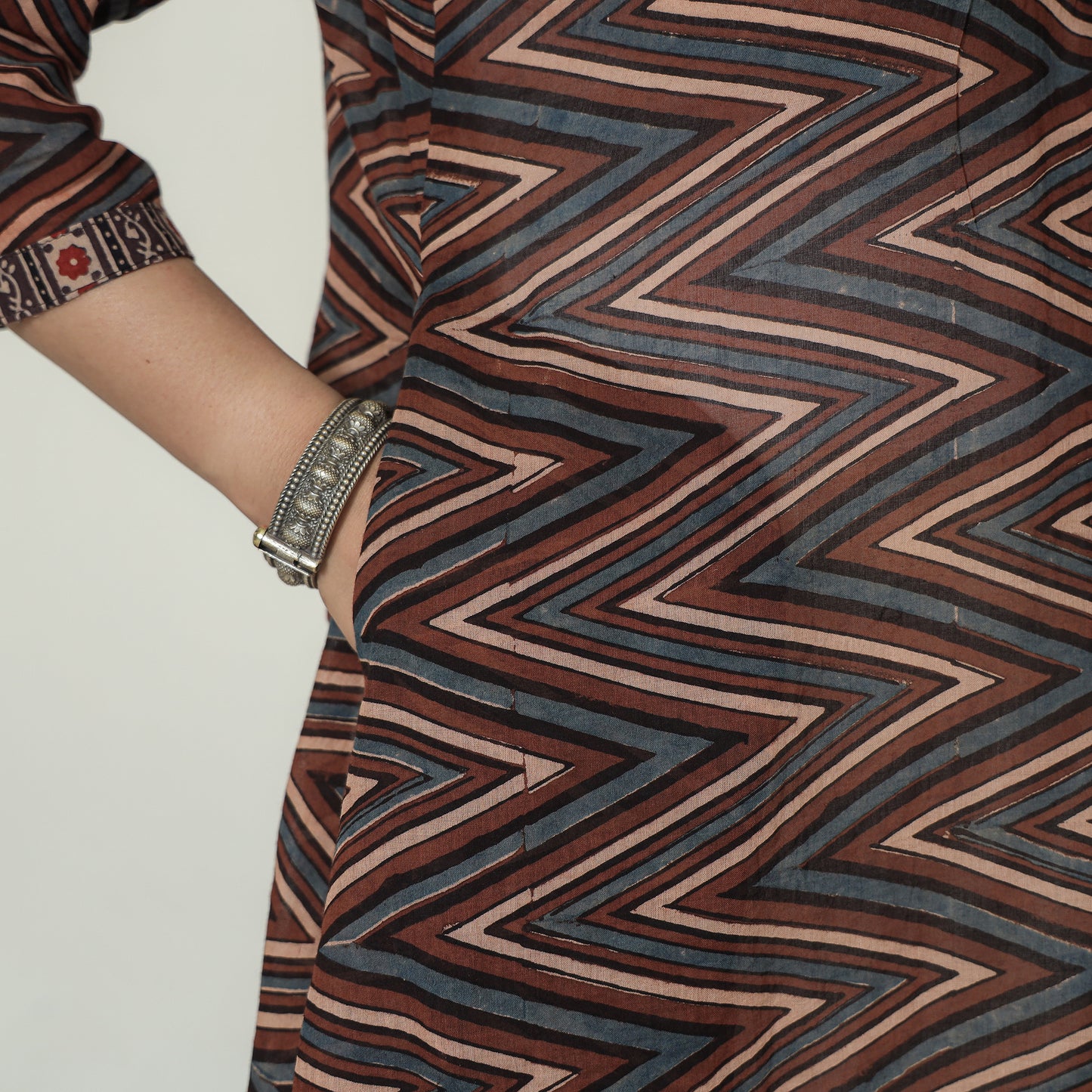 Ajrakh Block Printed Kurta