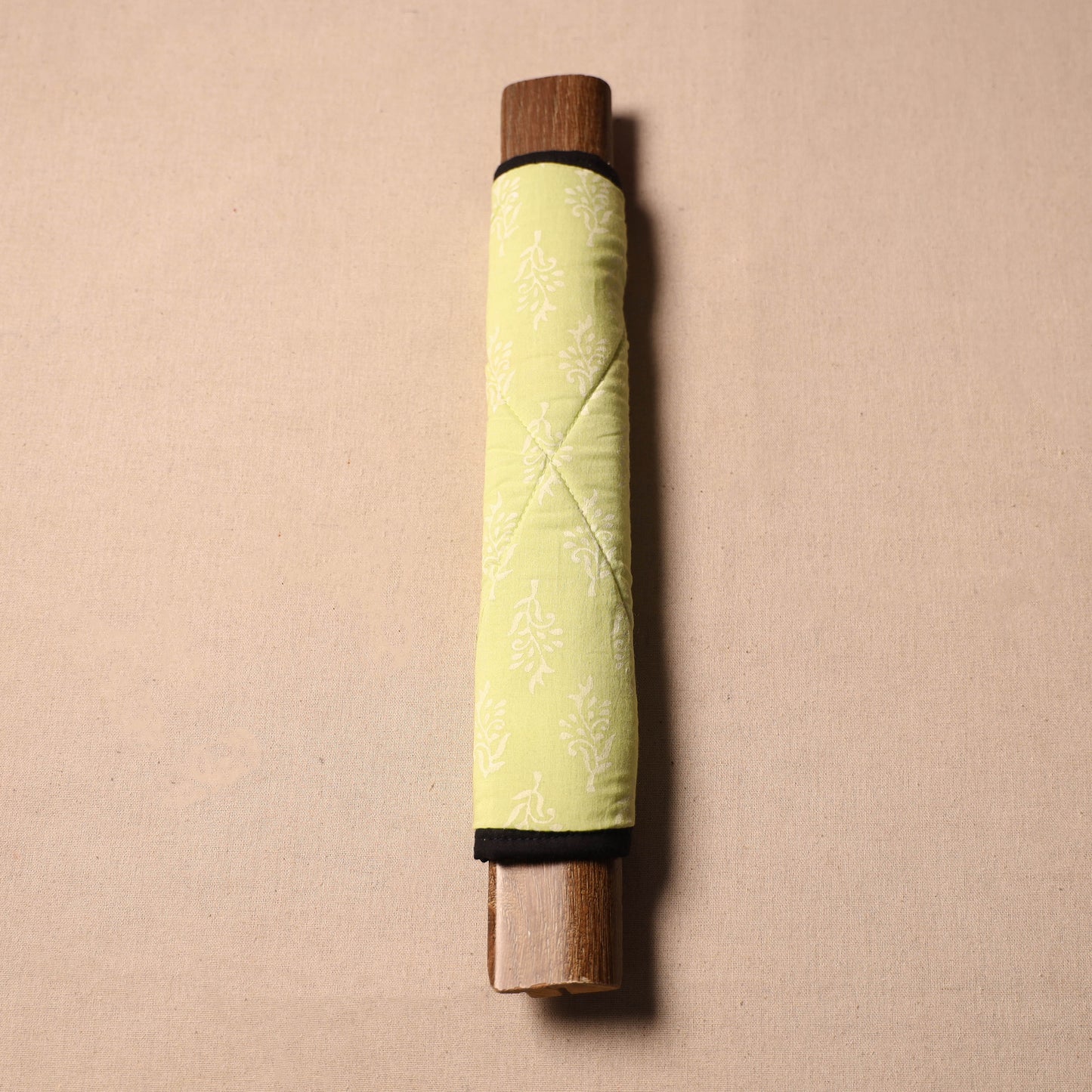 Buy Handmade Cotton Yellow Fridge Handle Cover 131
