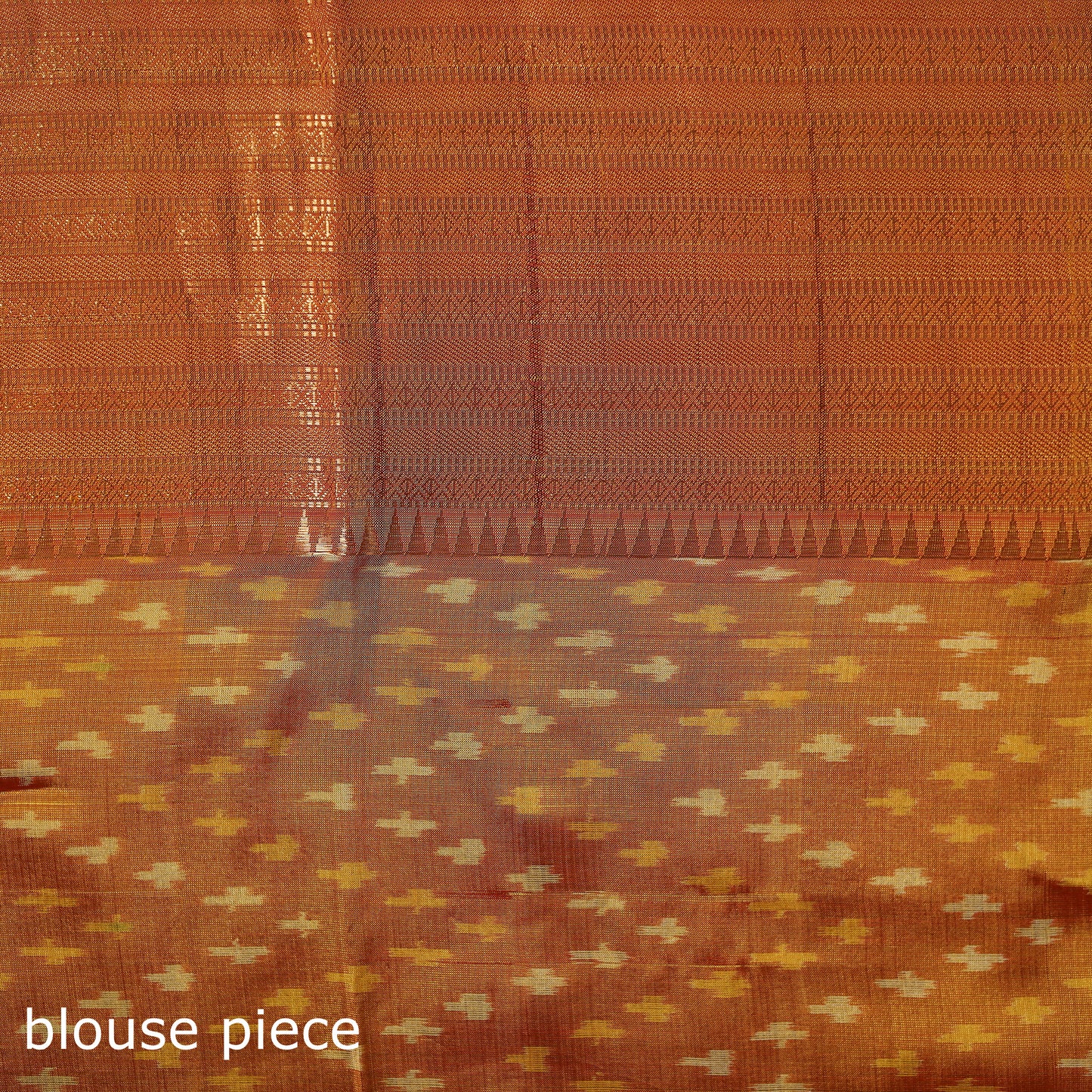 Purple - Traditional Pochampally Ikat Handwoven Pure Silk Pattu Saree with Rudraksha Border 01