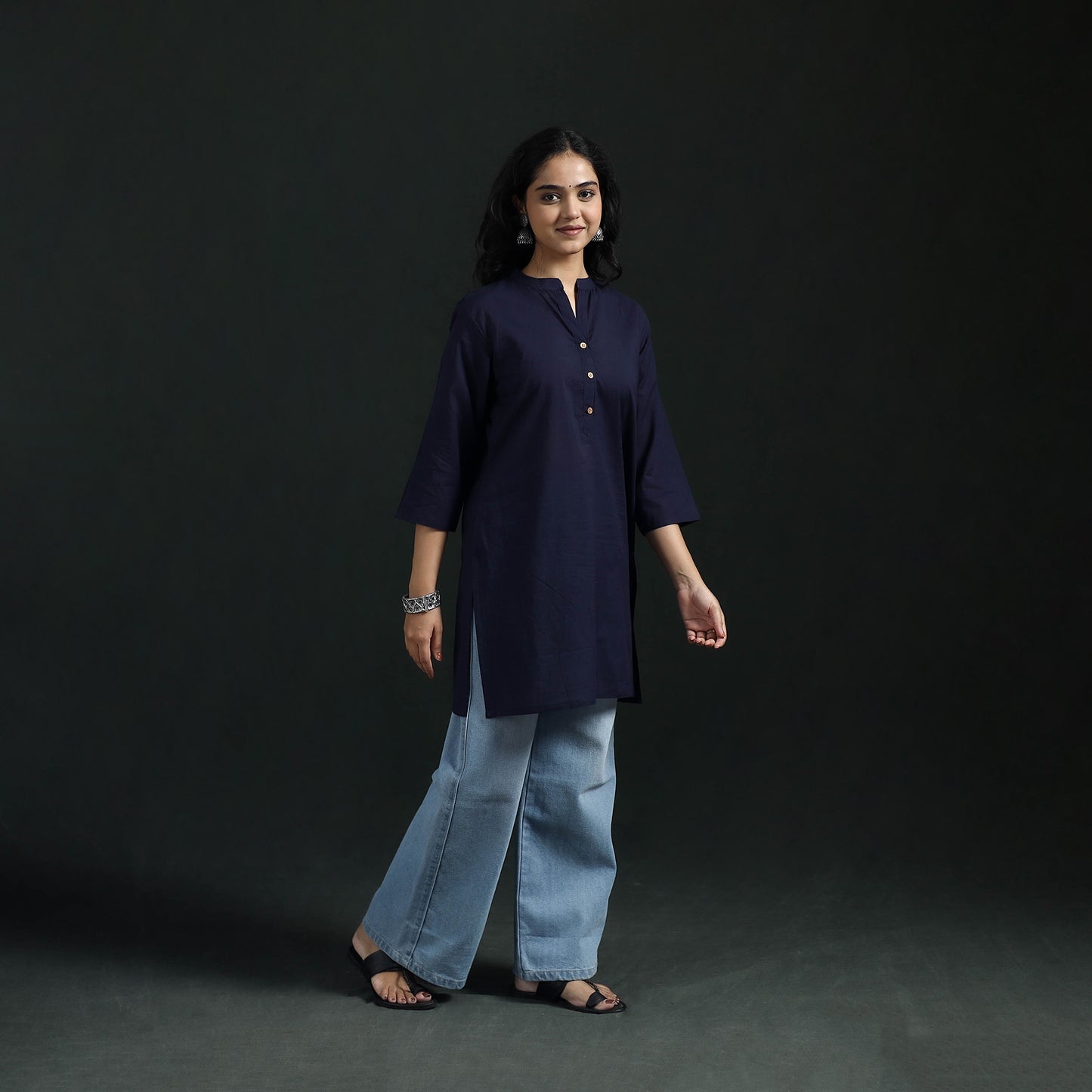 Plain Cotton Short Kurta for Women 30