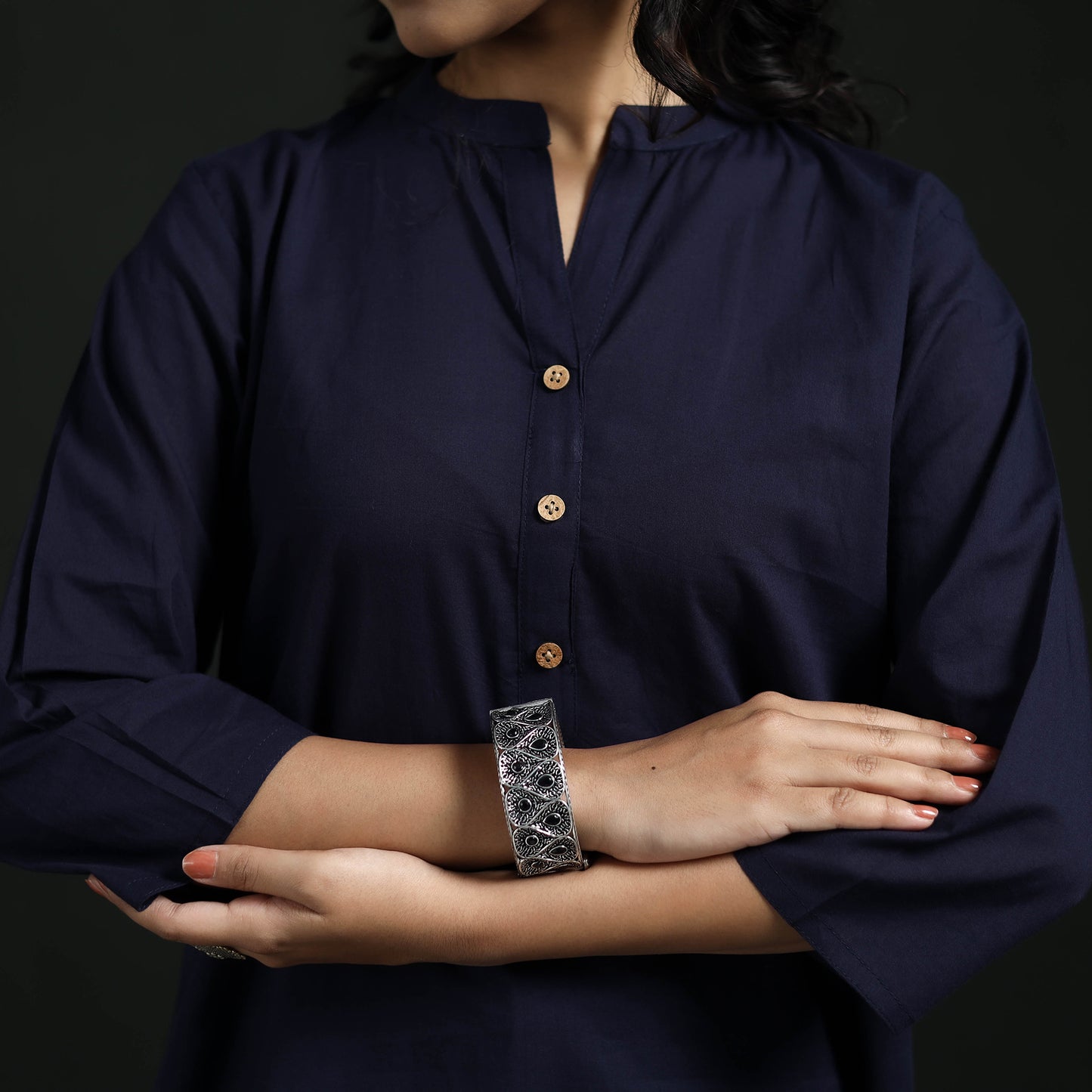Plain Cotton Short Kurta for Women 30