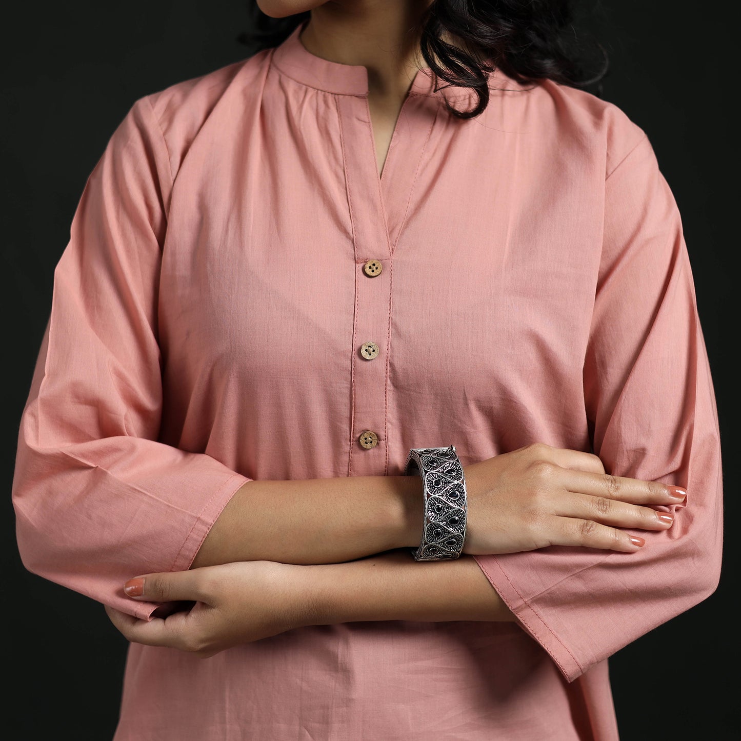 Plain Cotton Short Kurta for Women 27