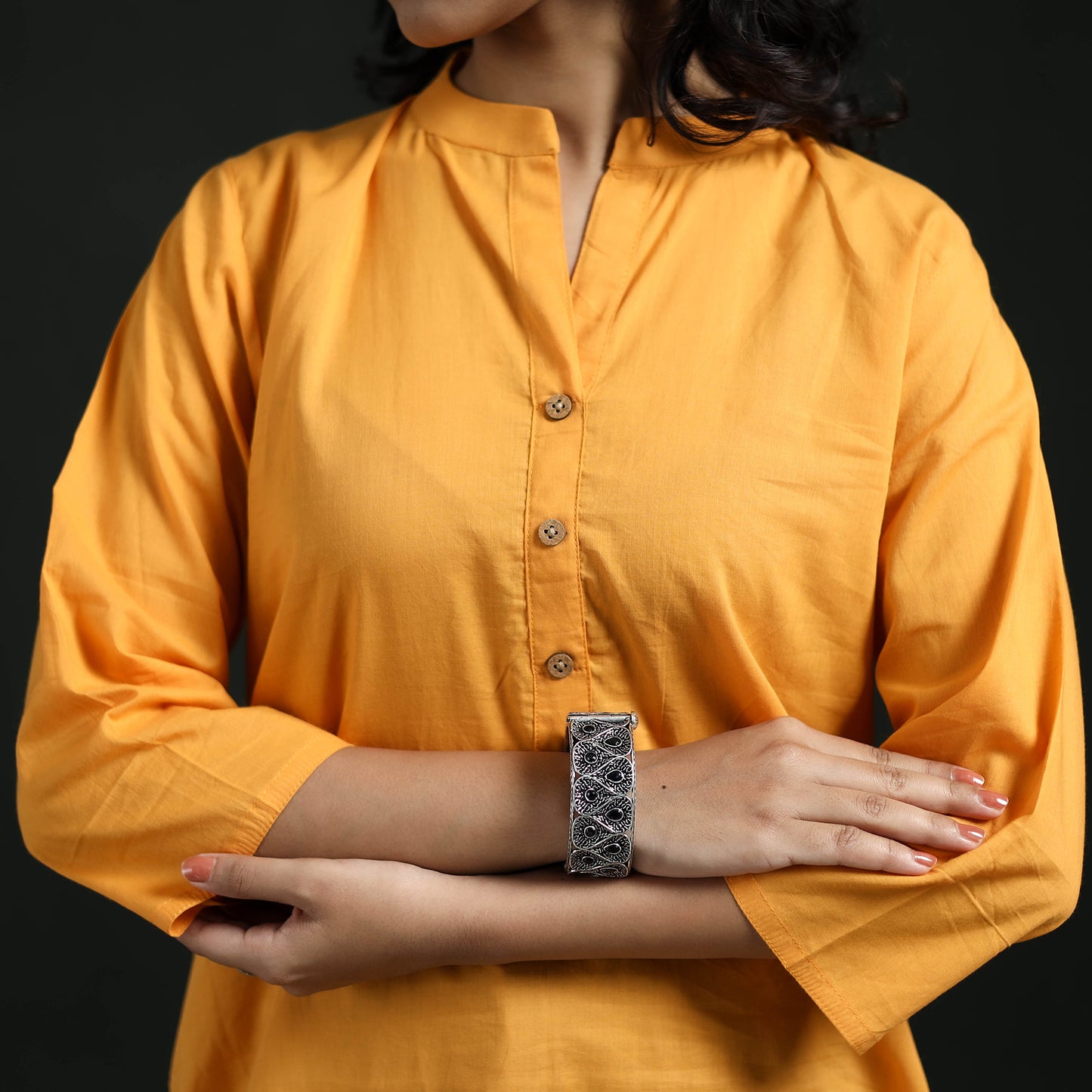 Plain Cotton Short Kurta for Women 28