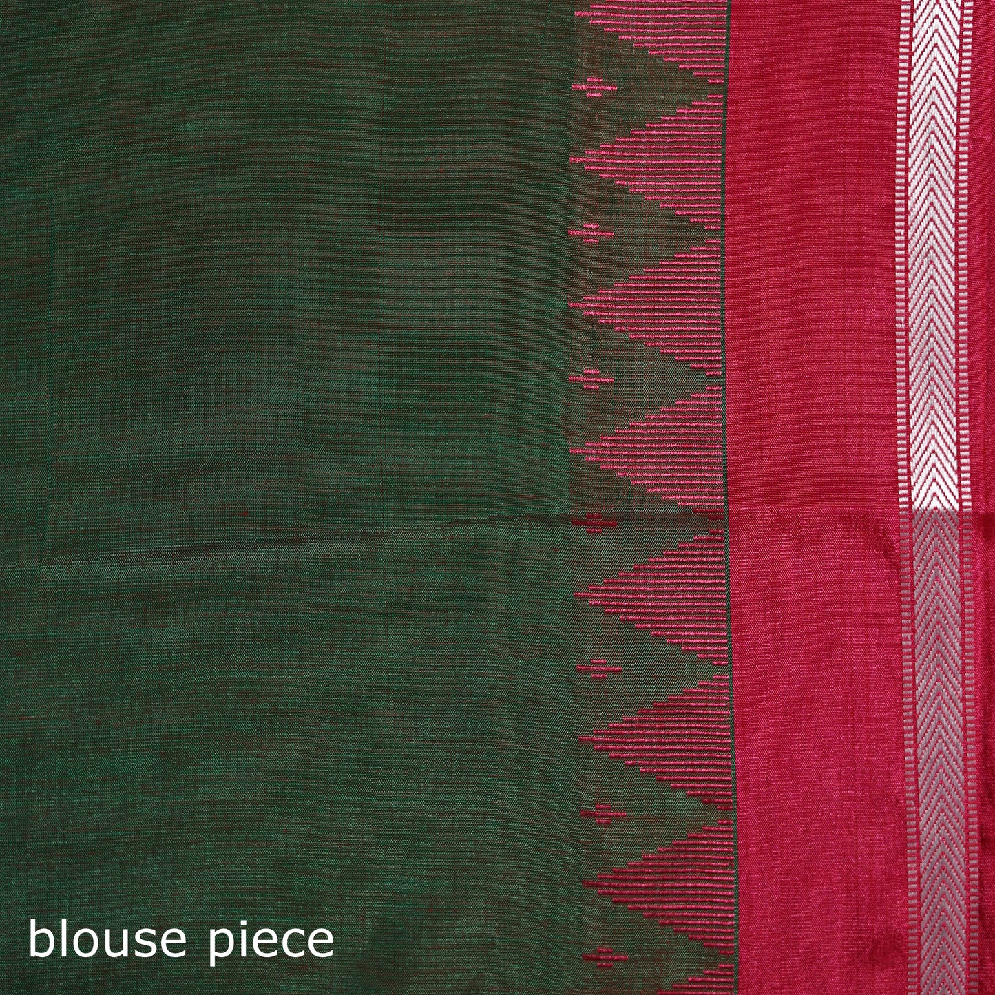 Ilkal Weave Thread Work Silk Cotton Saree with Chikki Paras Border 01