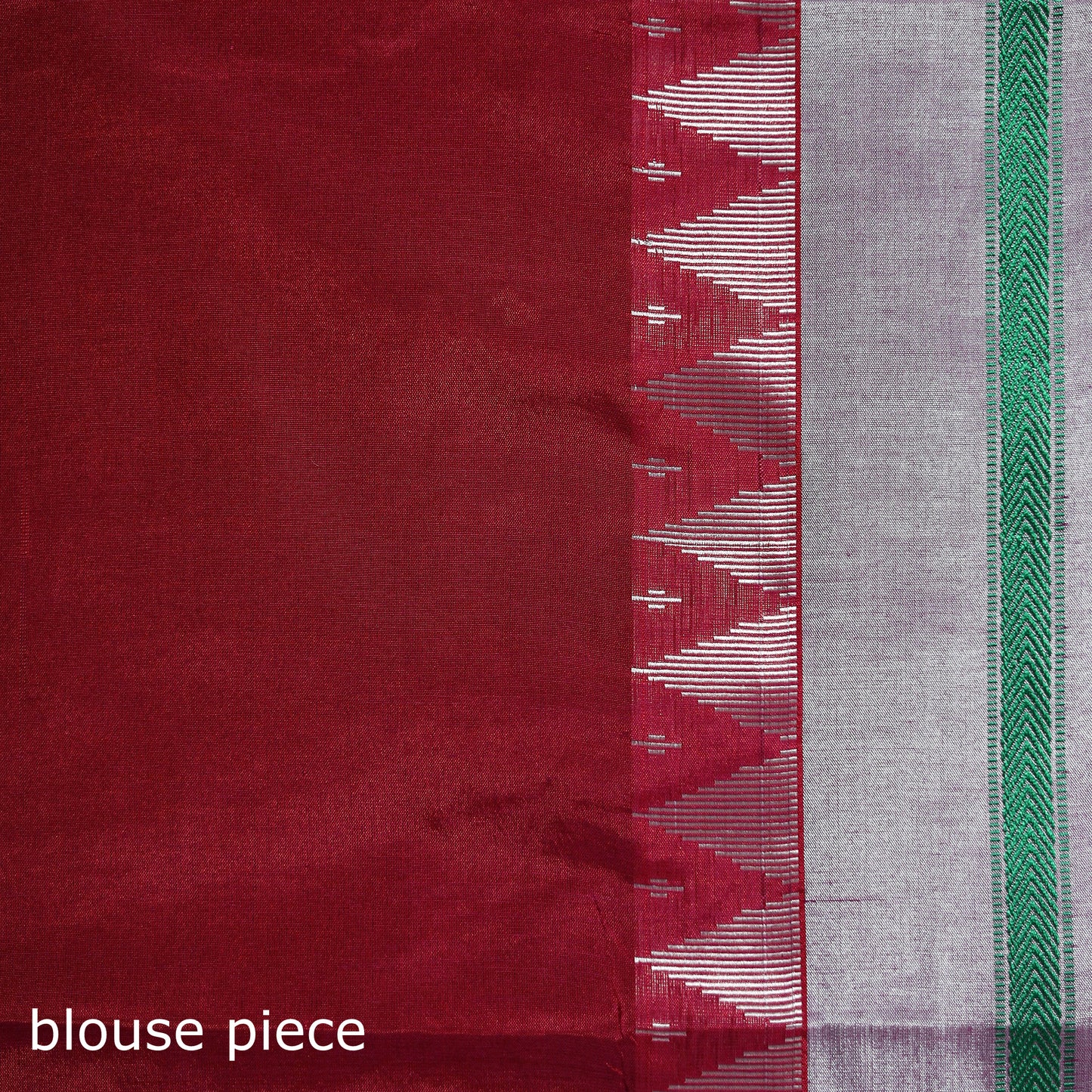 Ilkal Weave Thread Work Silk Cotton Saree with Chikki Paras Border 03