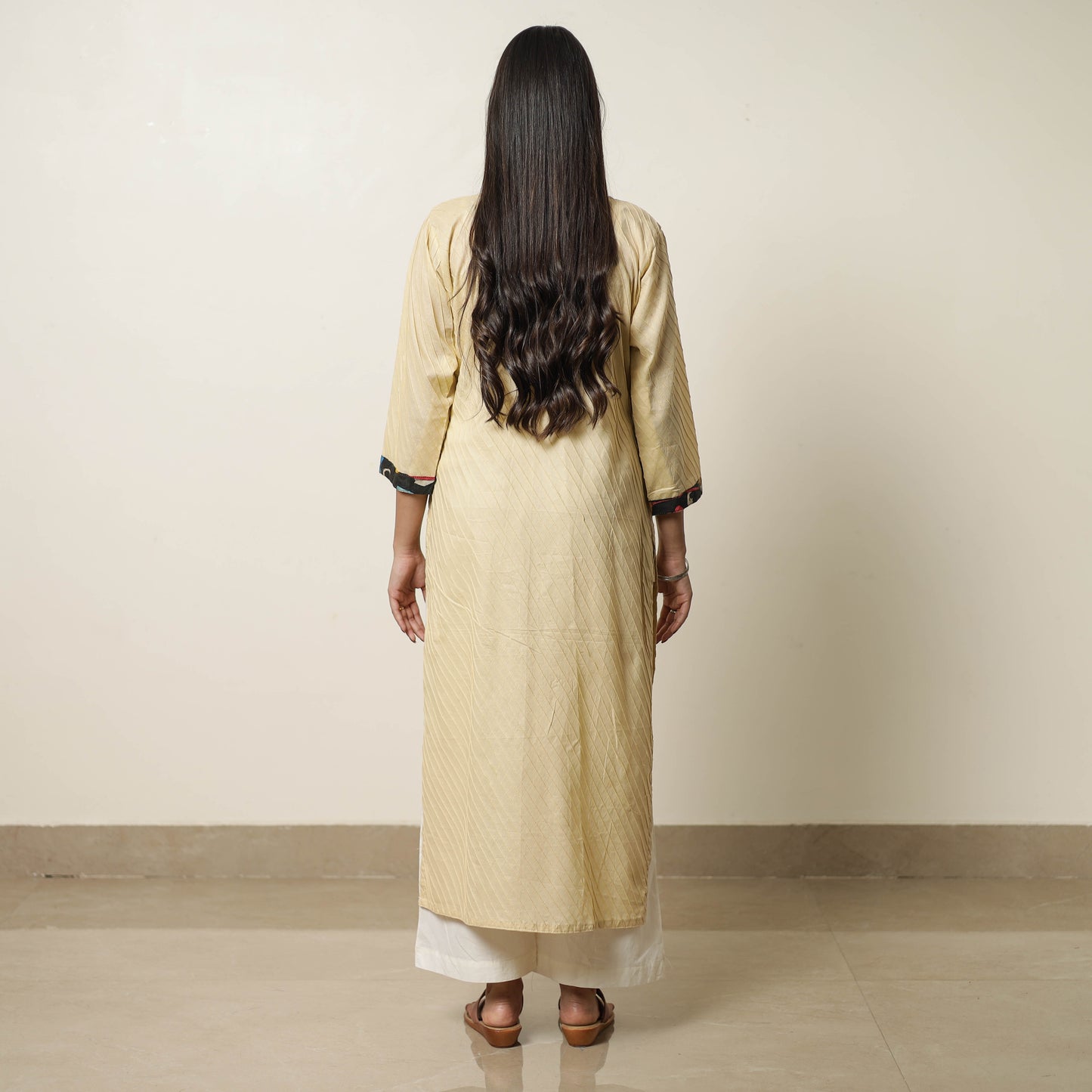 plain patchwork kurta