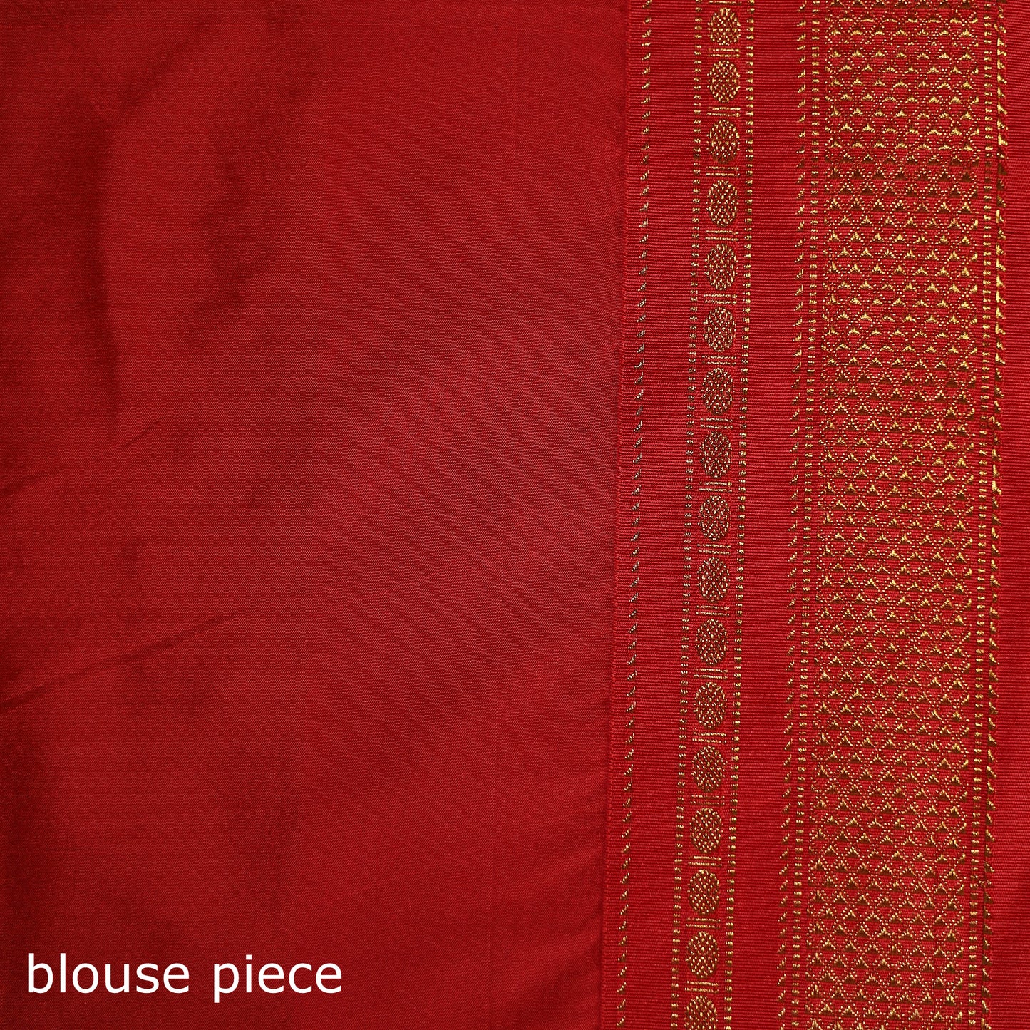Ilkal Weave Kasuti Work Silk Cotton Zari Border Saree with Blouse Piece 11
