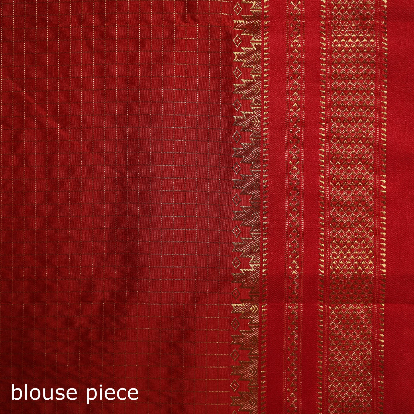 Ilkal Weave Silk Cotton Zari Border Saree with Blouse Piece 19