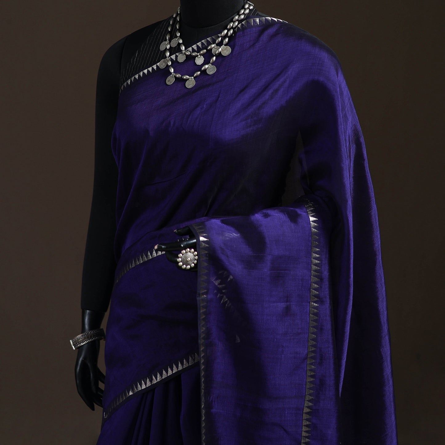 Mangalagiri Handwoven Pure Silk Pattu Saree 28